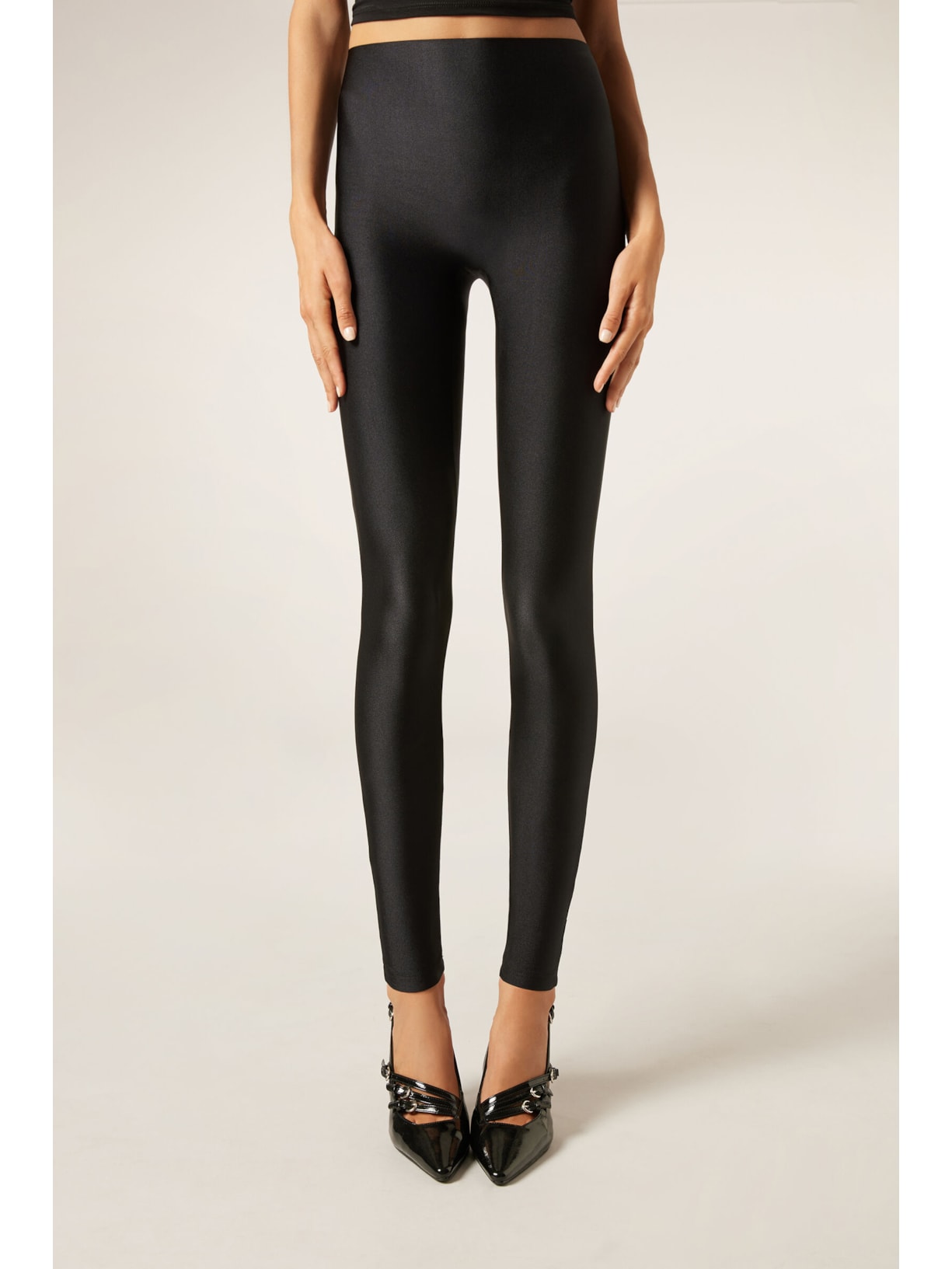 Legging Superbrilhante Preto Calzedonia