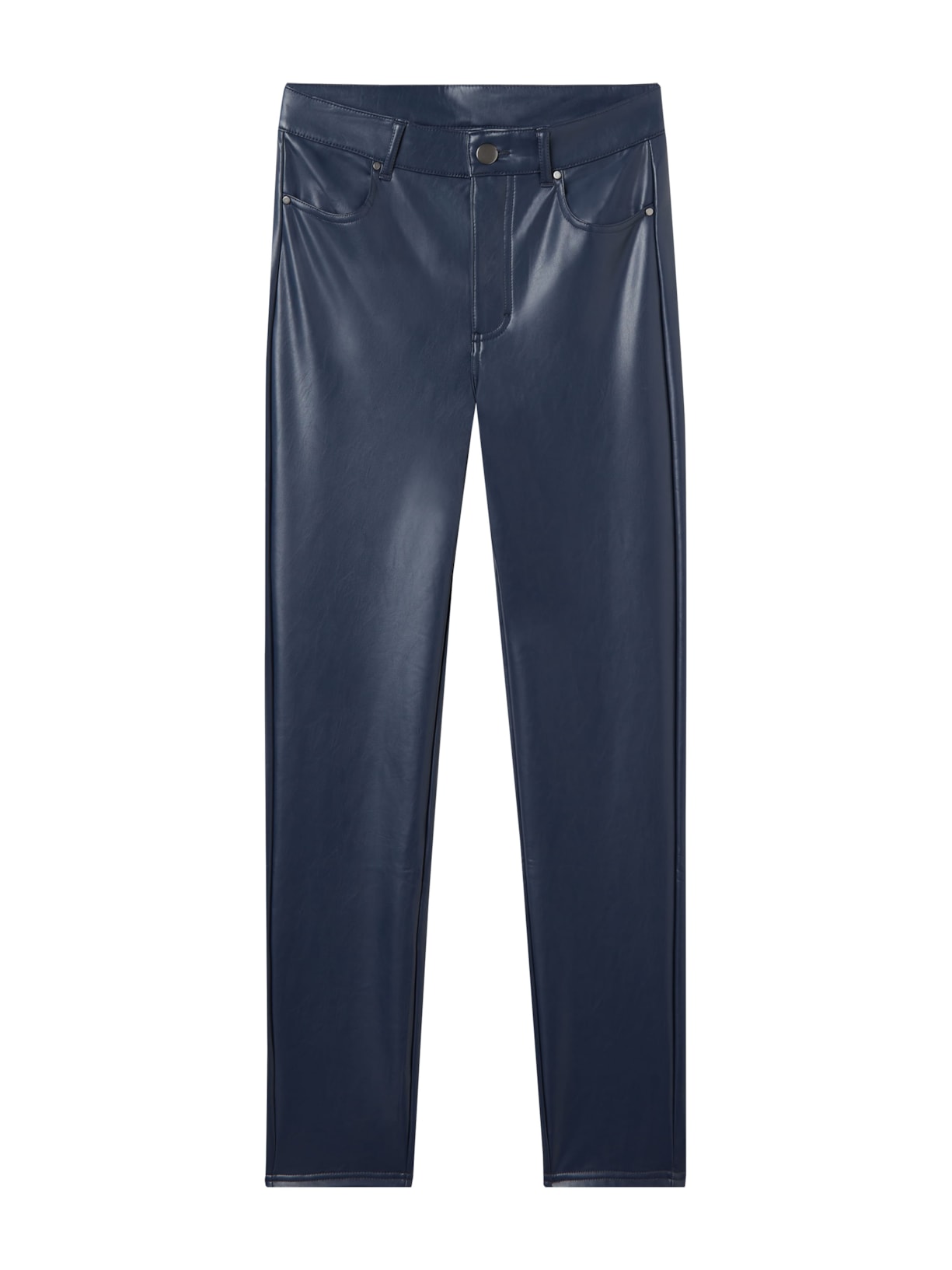 Legging Térmica Efeito Couro - Azul