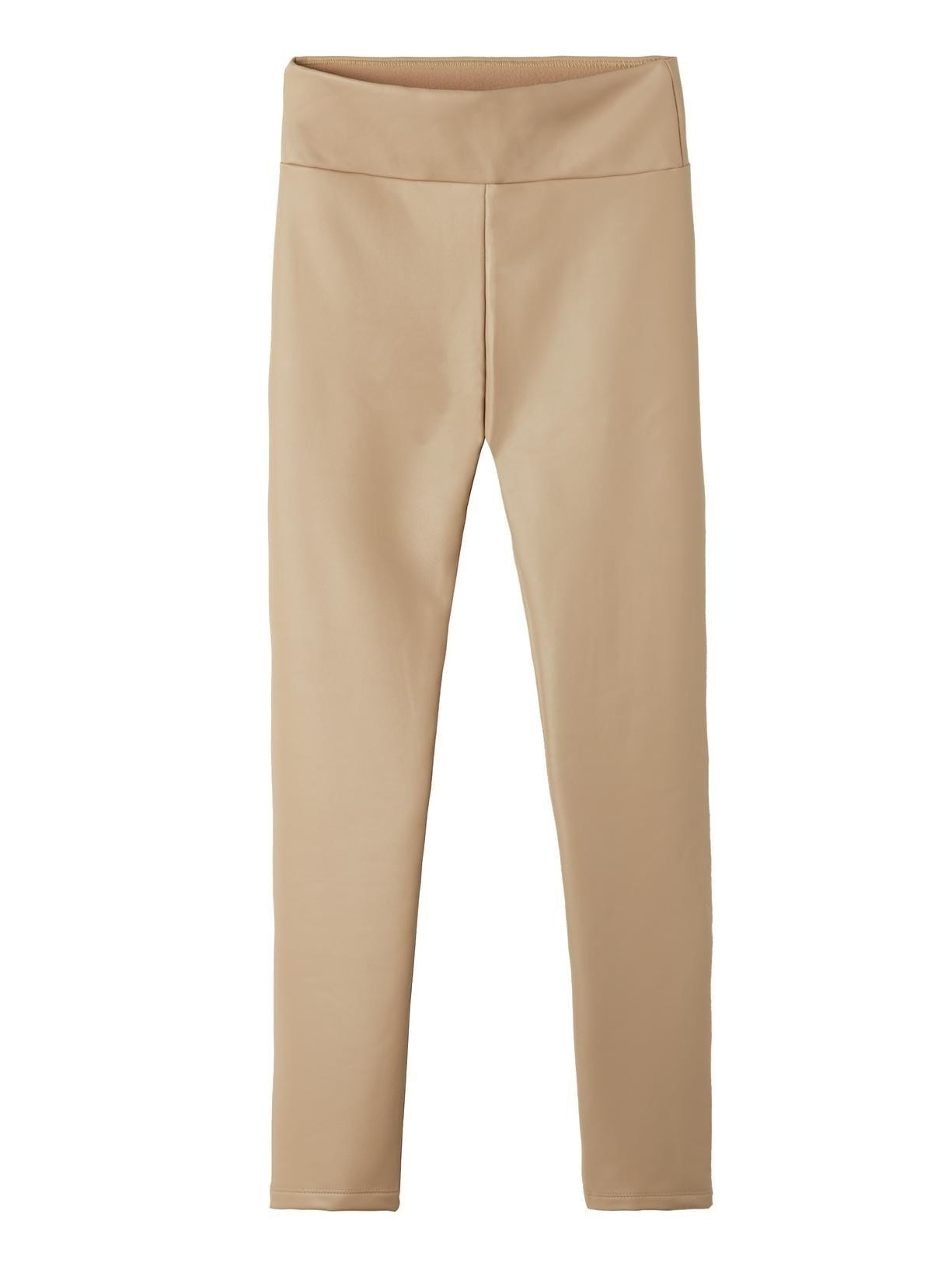Legging Térmica Efeito Couro - Bege