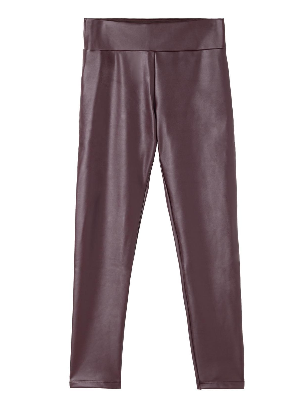 Legging Térmica Efeito Couro - Vermelho