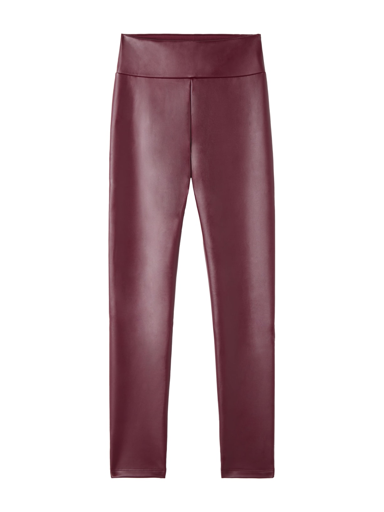 Legging Térmica Efeito Couro - Vermelho