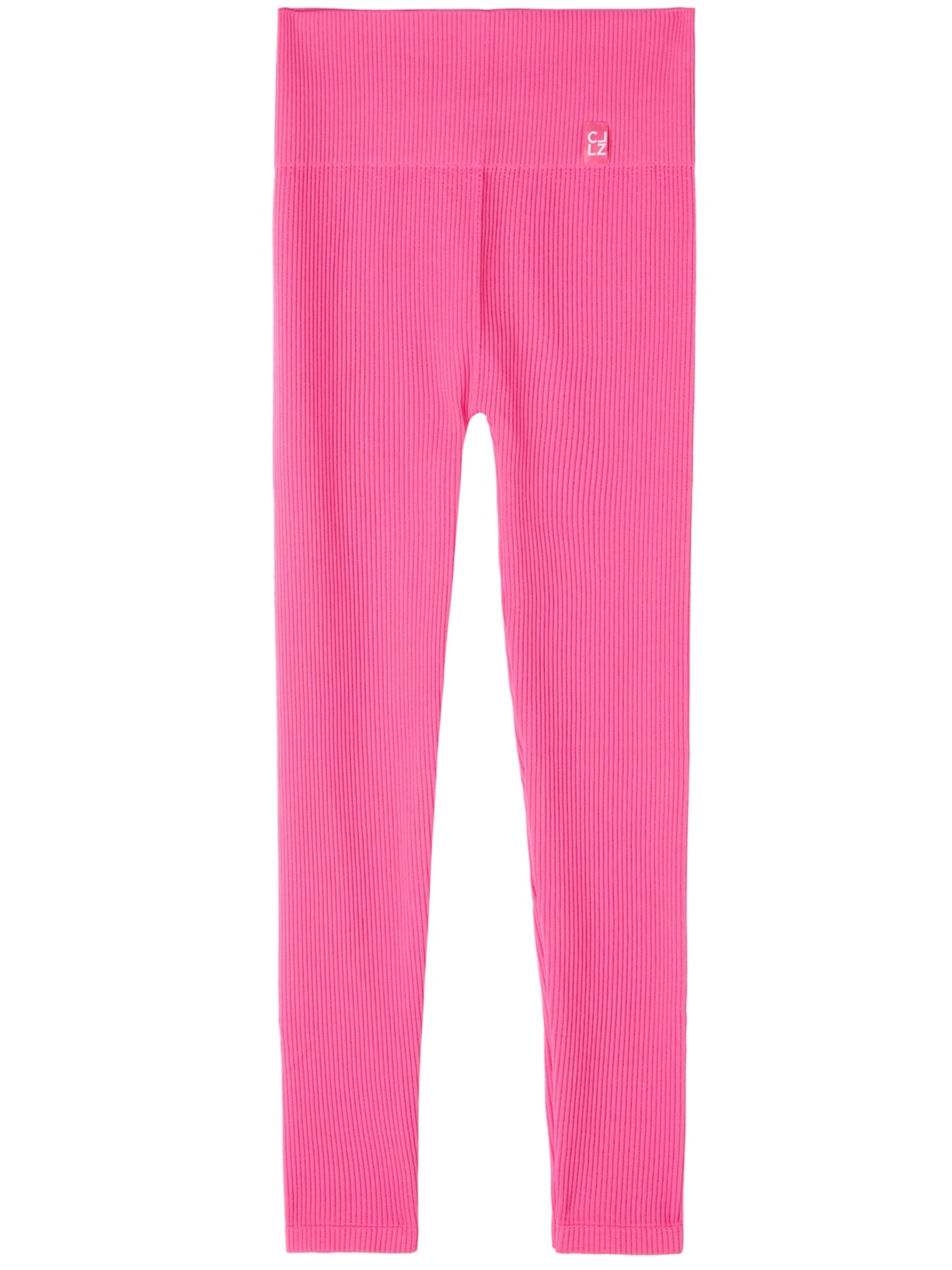 Leggings Seamless Canelado Fino - Rosa