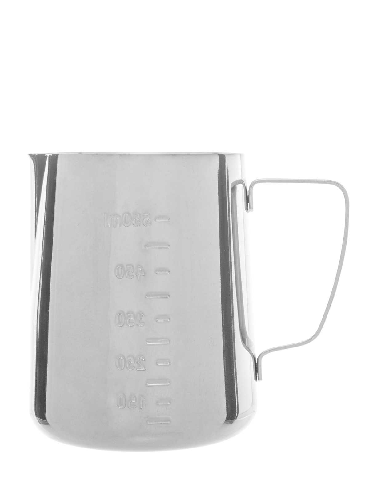 Leiteira de Aço Inox 600ml - Prata