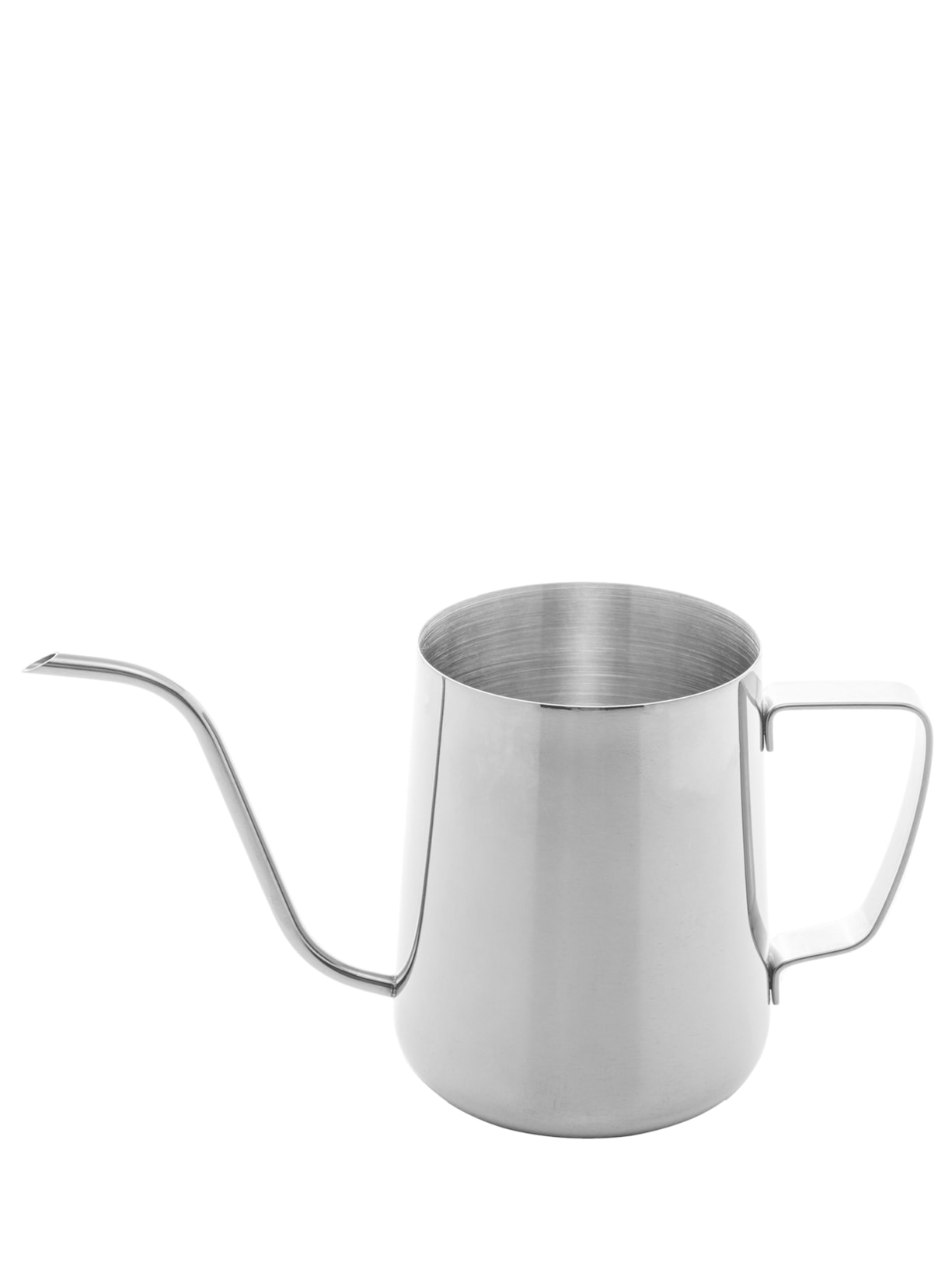 Leiteira De Aço Inox Bico de Pato 600ml Lyor Prata '2Home