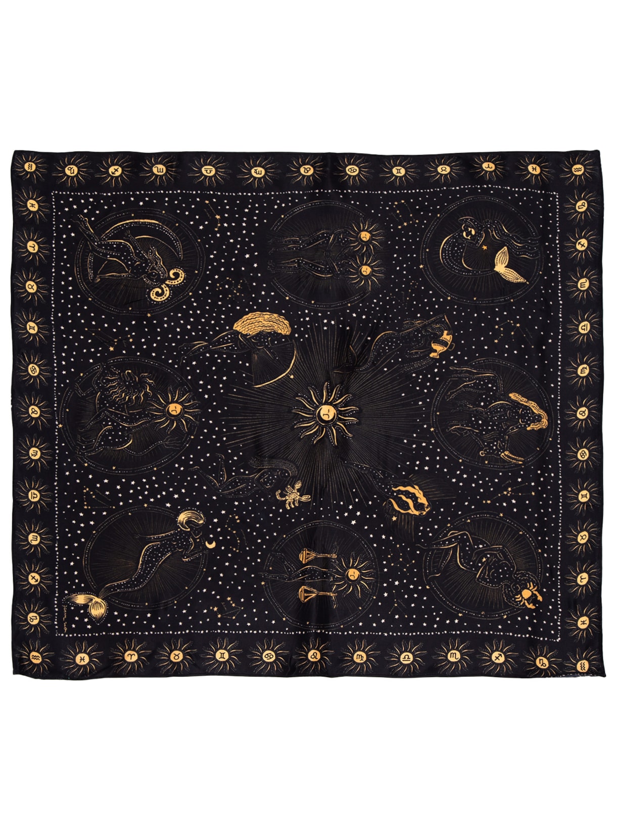 Lenço Feminino Astral - Preto