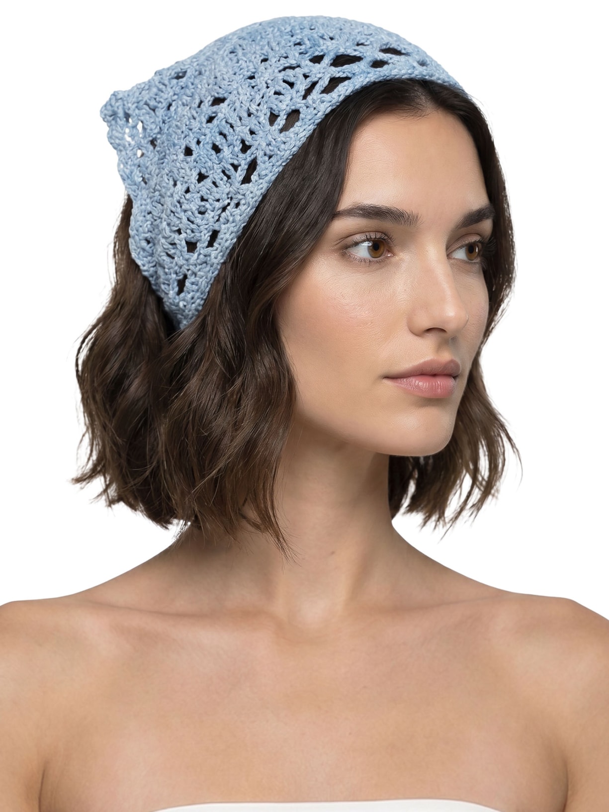 Lenço Feminino Azul Shop2gether + Vem Meu Bem