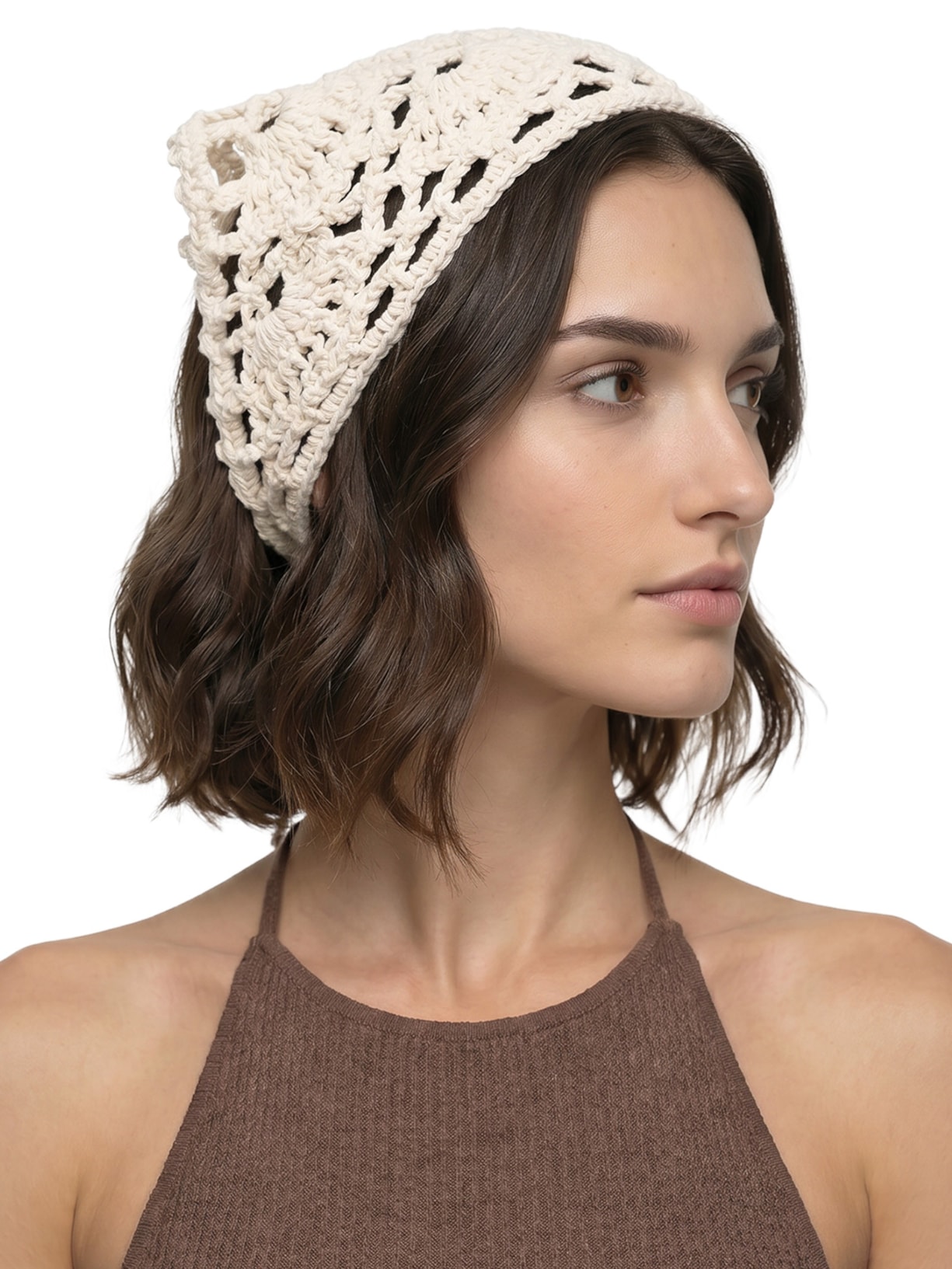 Lenço Feminino Bege Shop2gether + Vem Meu Bem