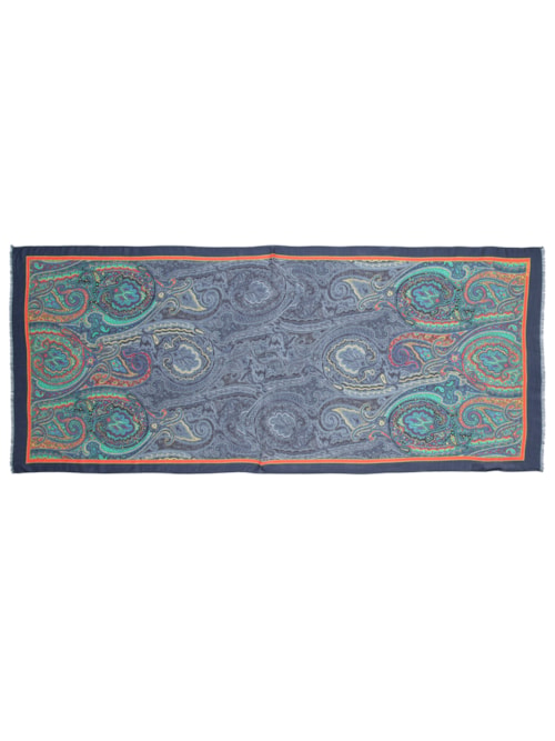 Lenço Feminino Boheme Scarf Woman - Azul