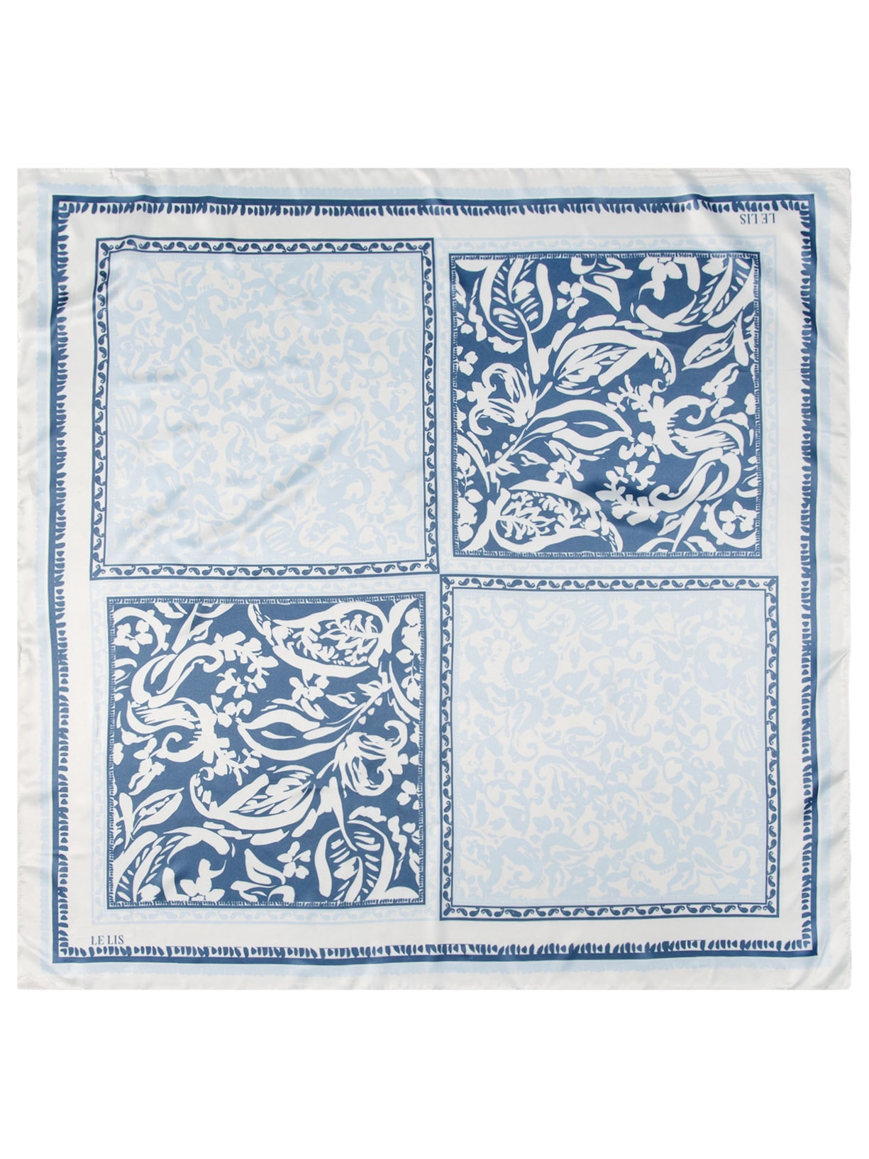 Lenço Feminino Bold Azul Le Lis