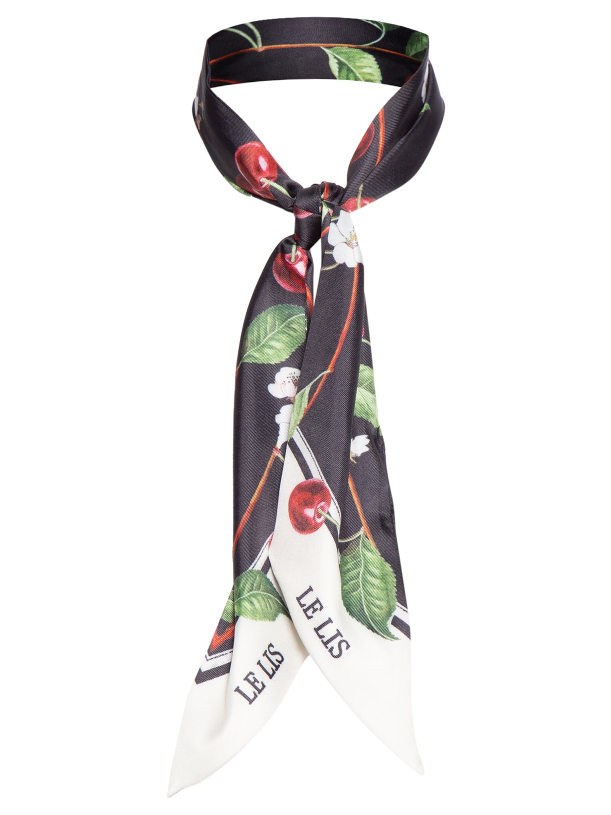 Lenço Feminino  Cereja – Preto Le Lis