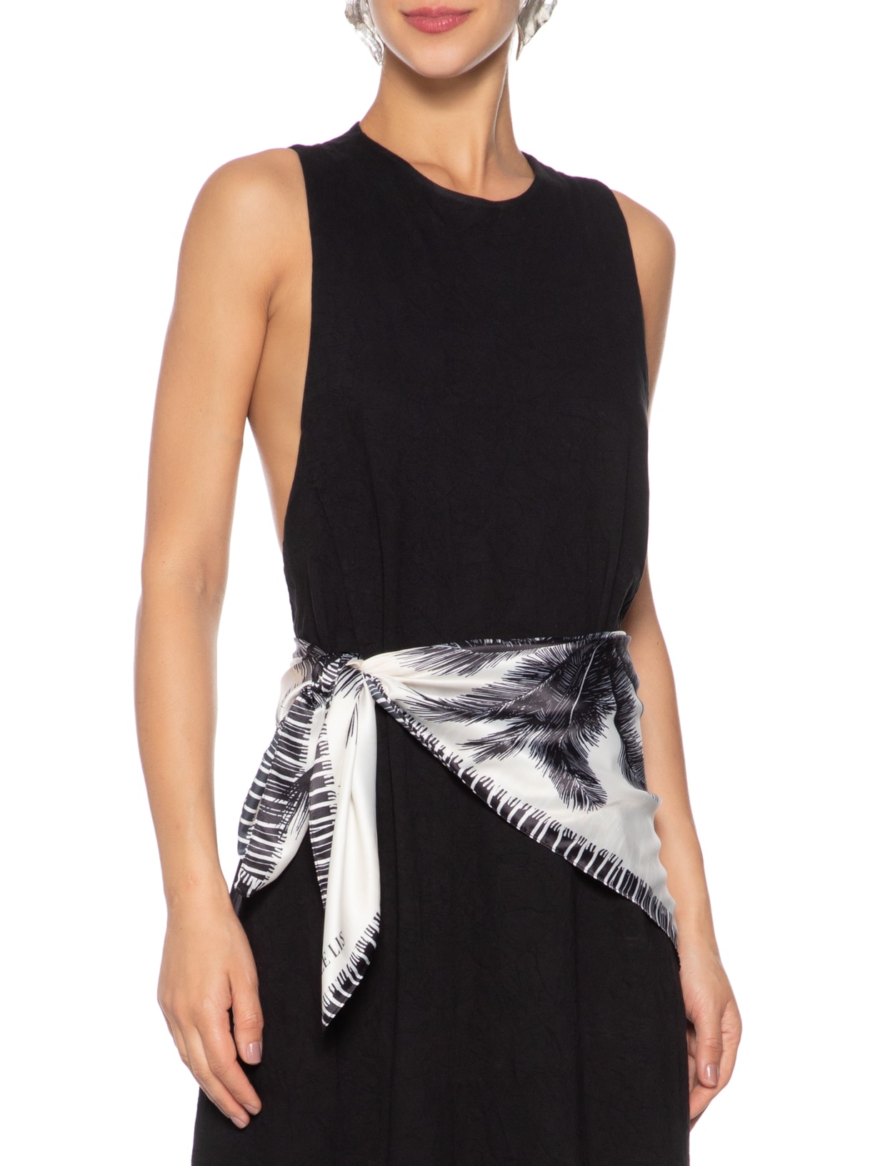 Lenço Feminino Coqueiro Branco Le Lis