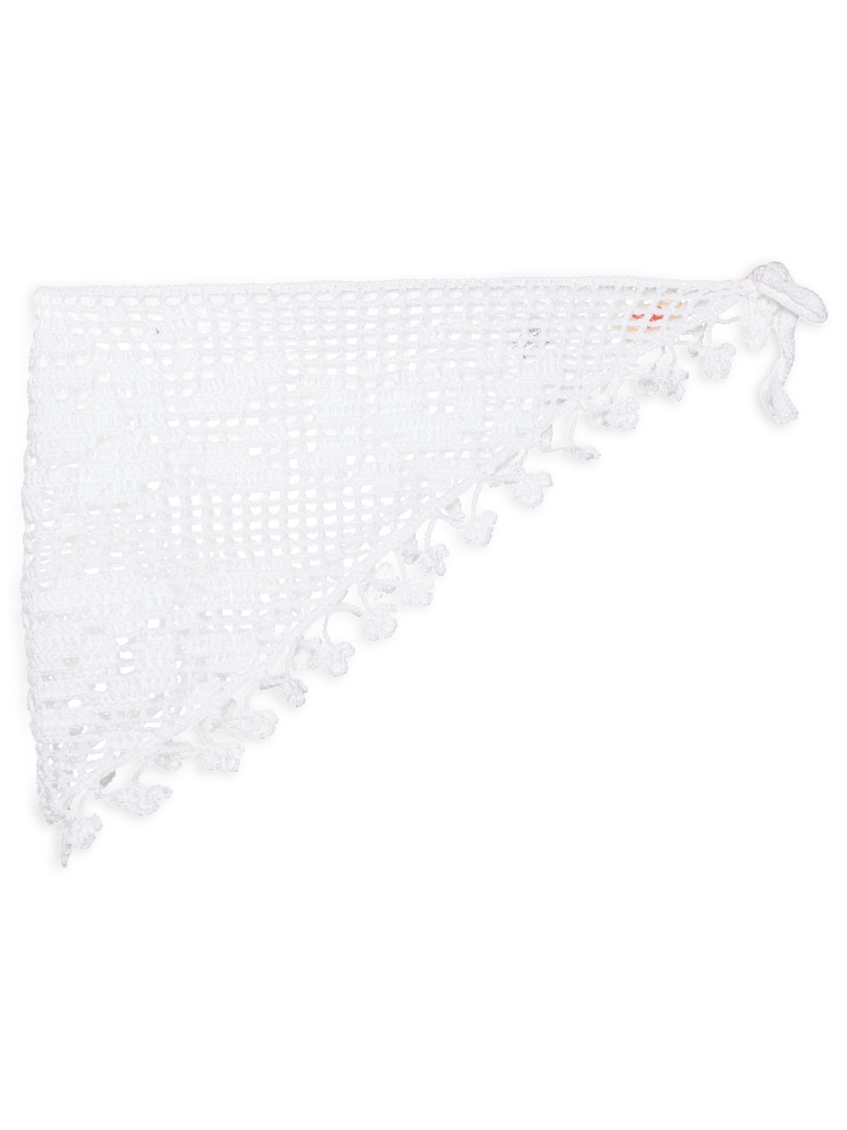 Lenço Feminino Crochet Fernanda Branco Shop2gether + Vem Meu Bem