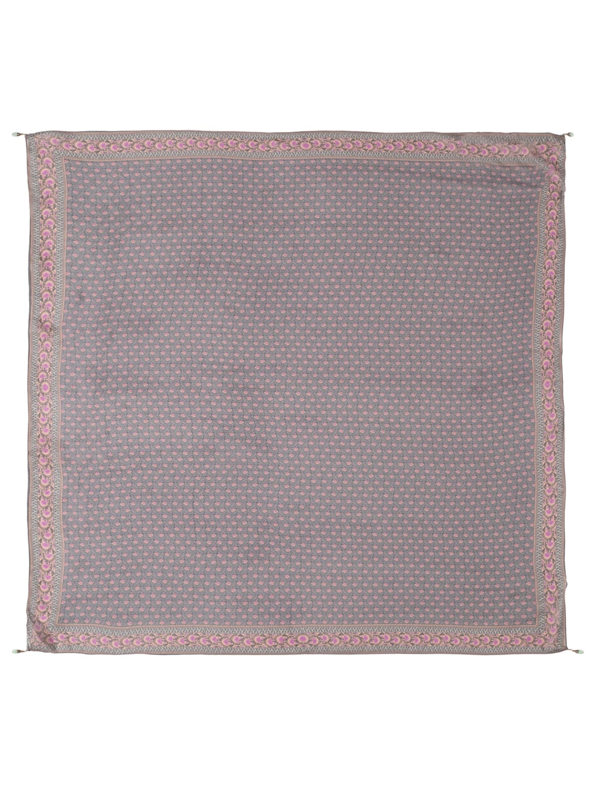 Lenço Feminino Est Arruda B Azul Maria Filó