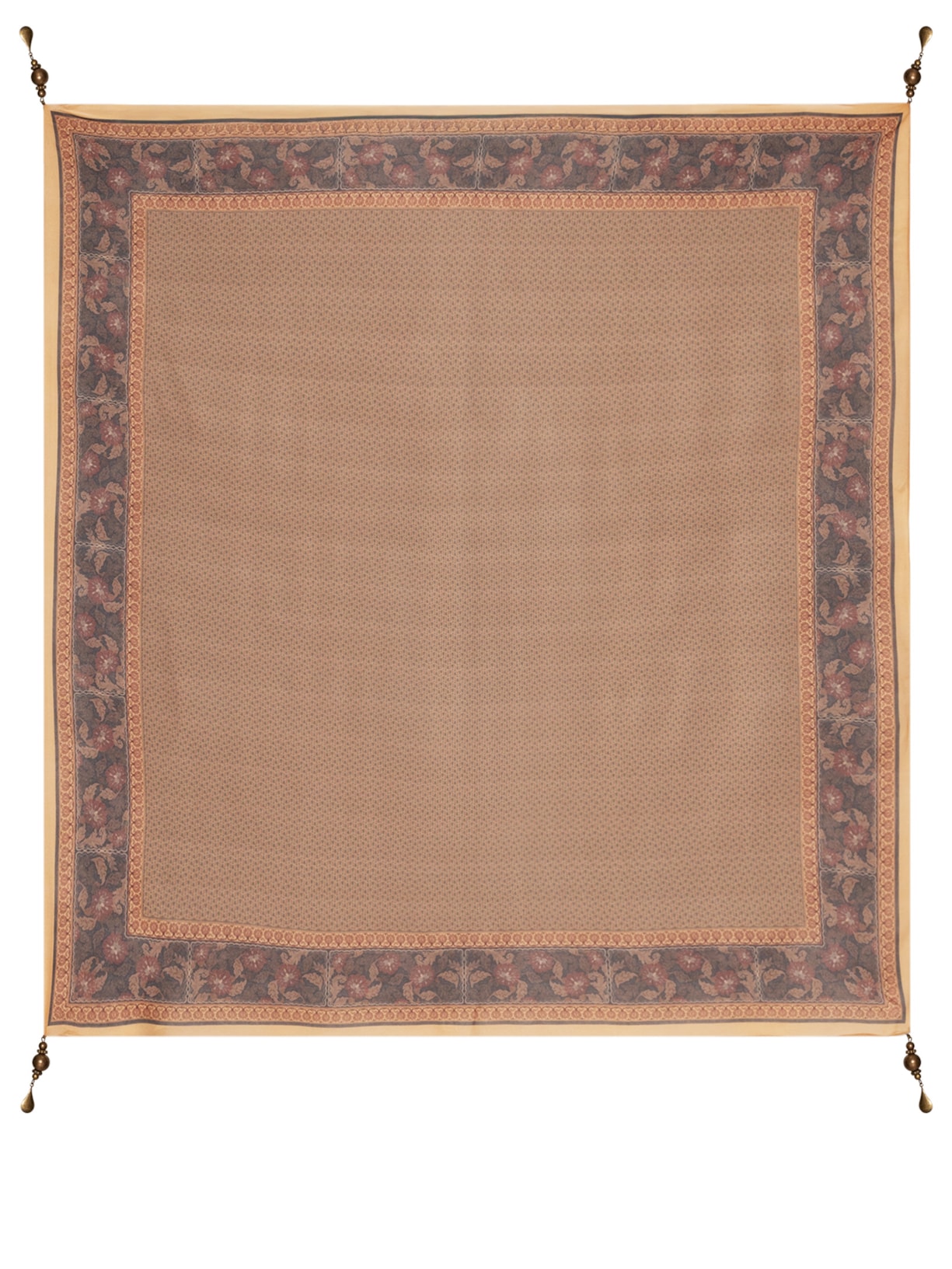 Lenço Feminino Estampa Caramel - Marrom