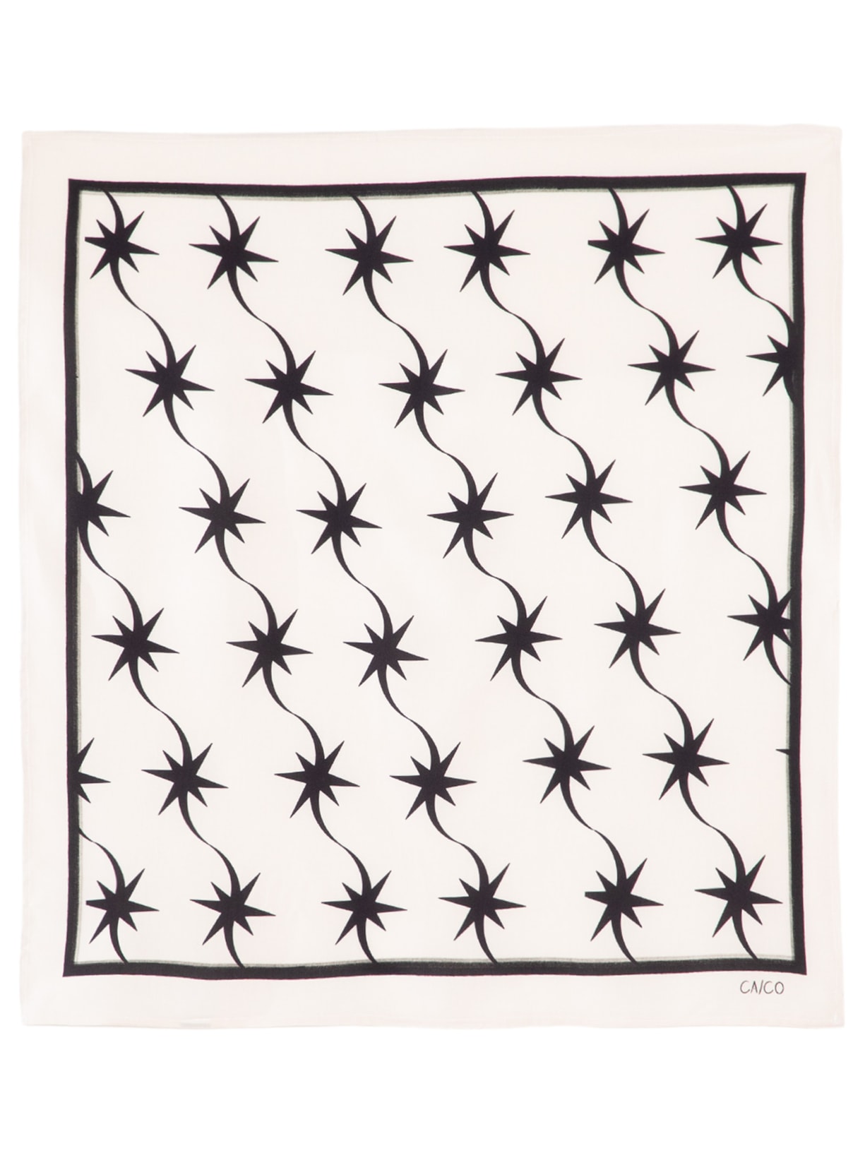 Lenço Feminino Estrela Branco Caco Studios