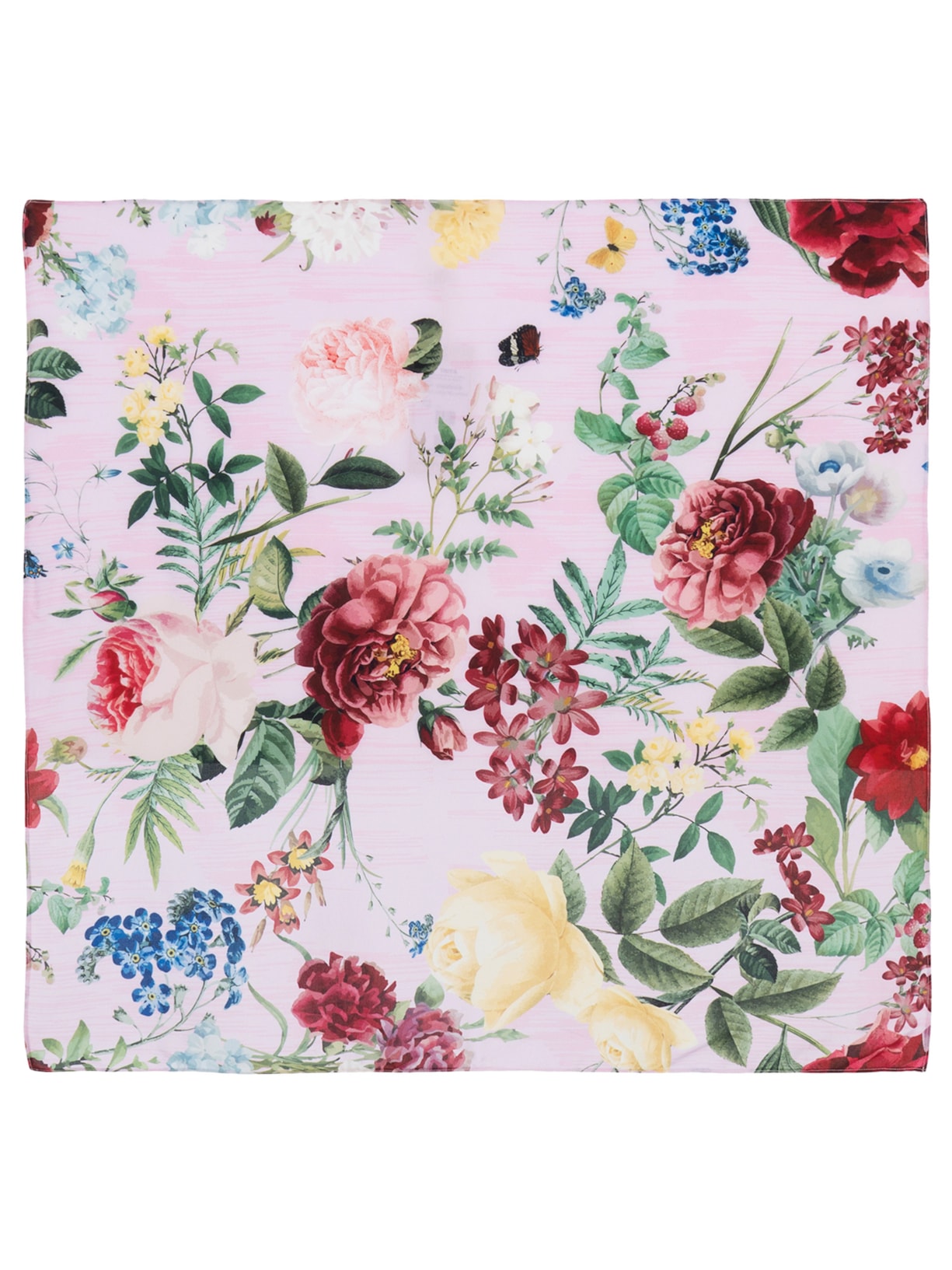 Lenço Feminino Flores Selvagem - Rosa