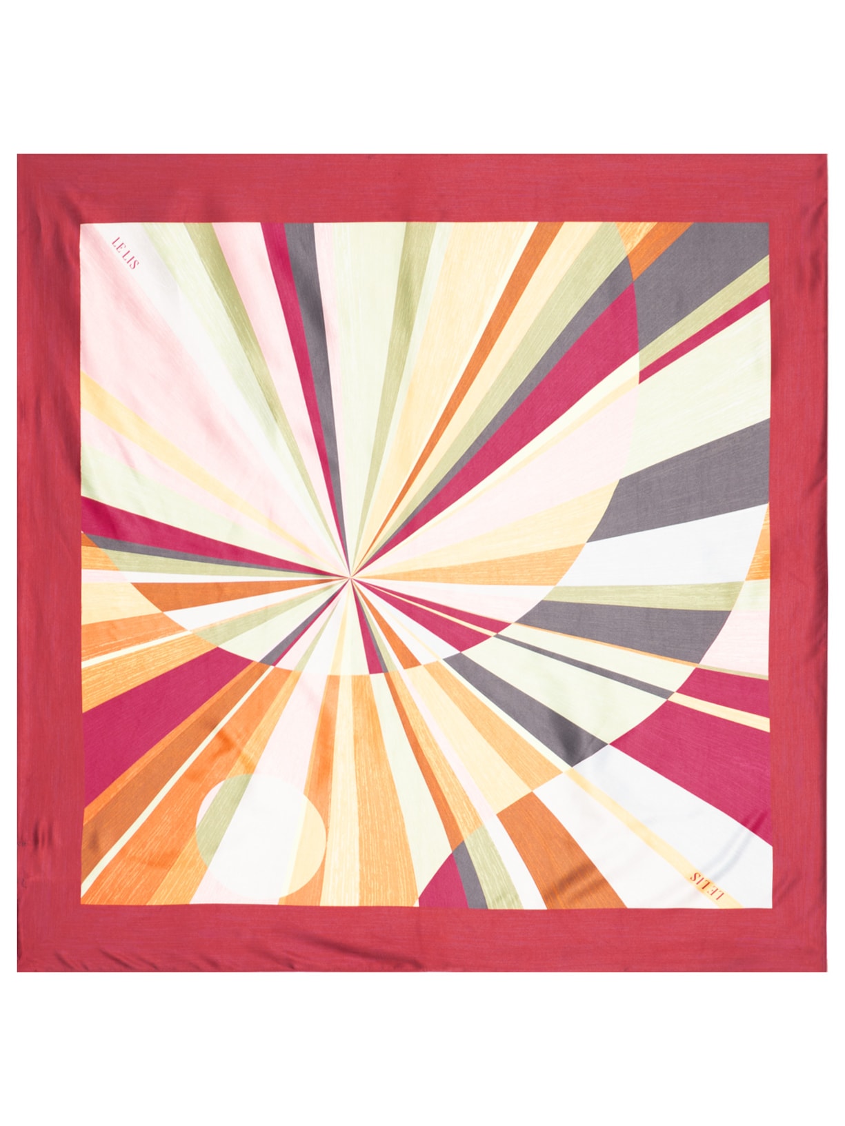Lenço Feminino Geometric I - Vermelho