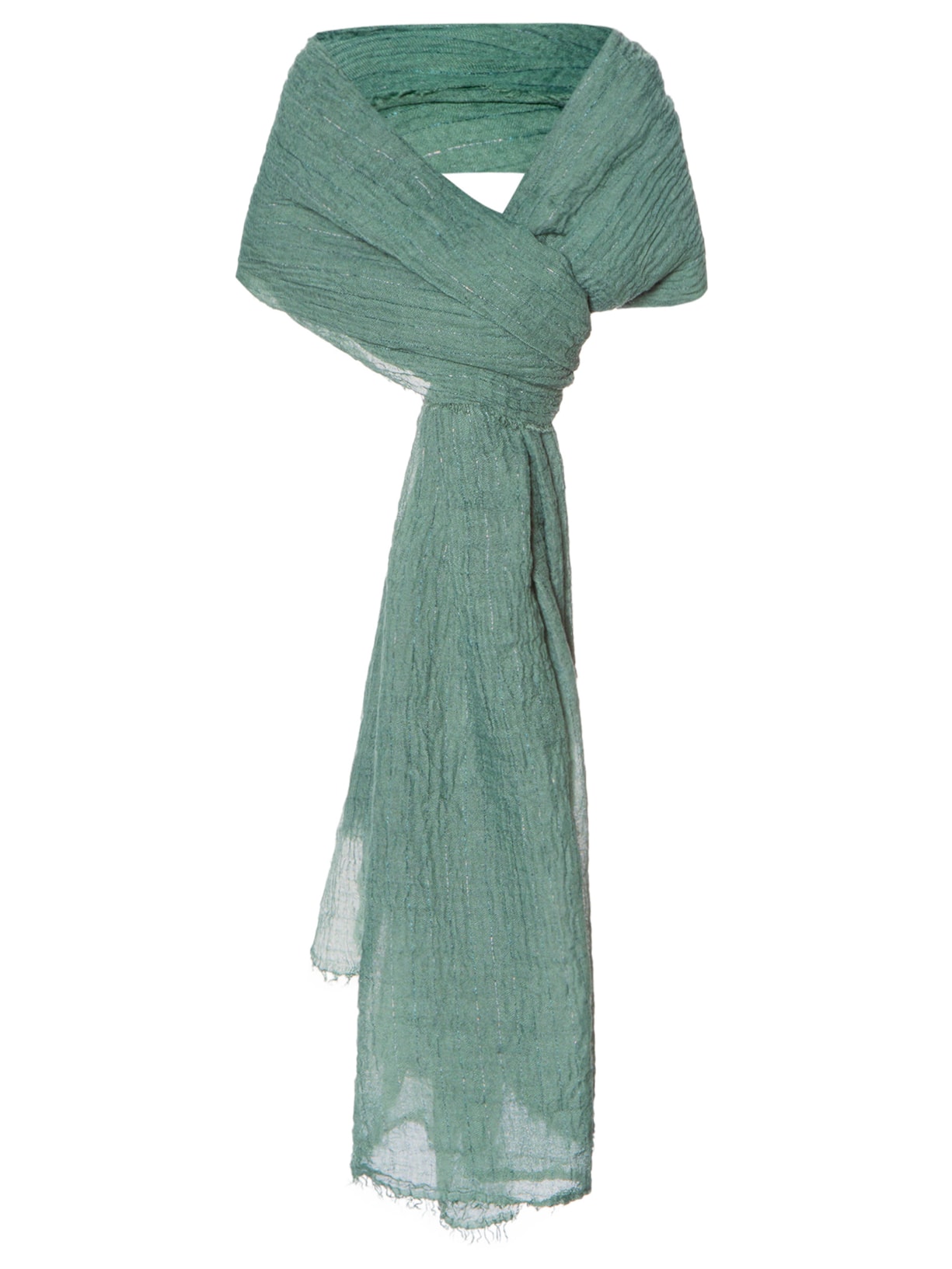 Lenço Feminino Leve Fio Lurex - Verde