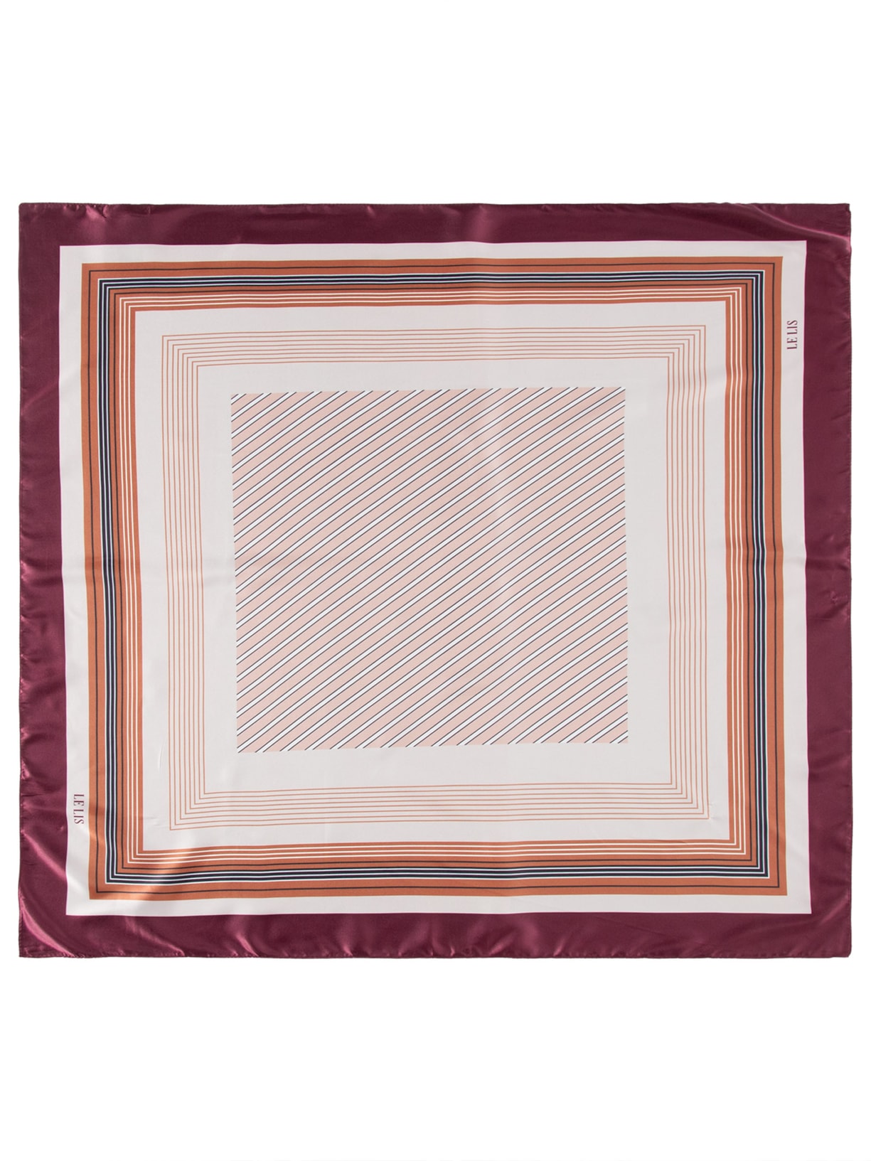 Lenço Feminino Listra II Rosa Le Lis