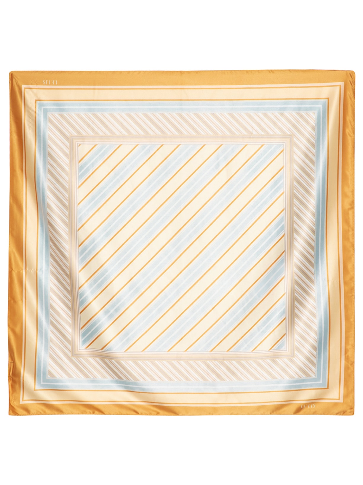 Lenço Feminino Listras Coord II - Amarelo