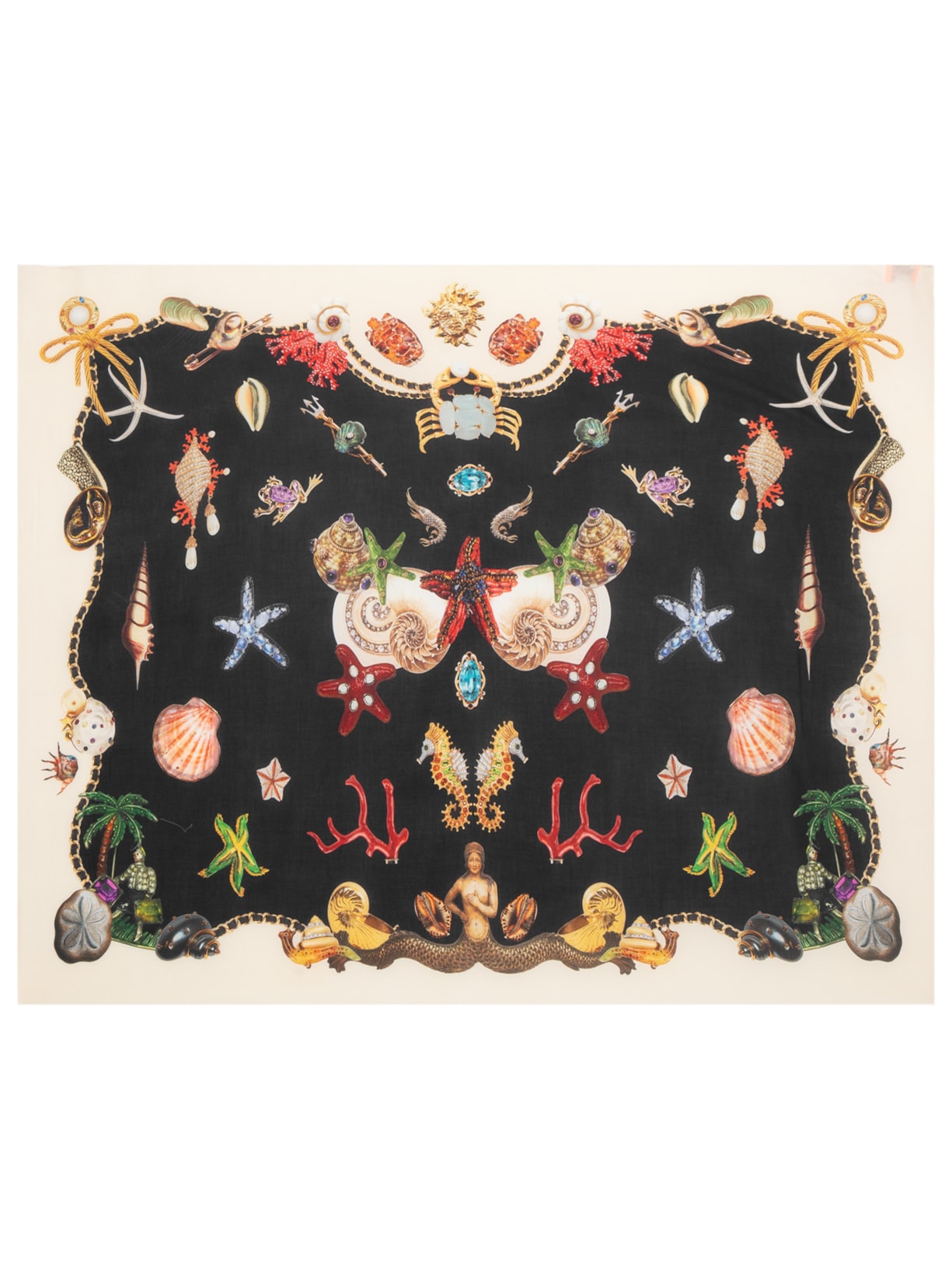 Lenço Feminino Pareô Tahiti - Preto