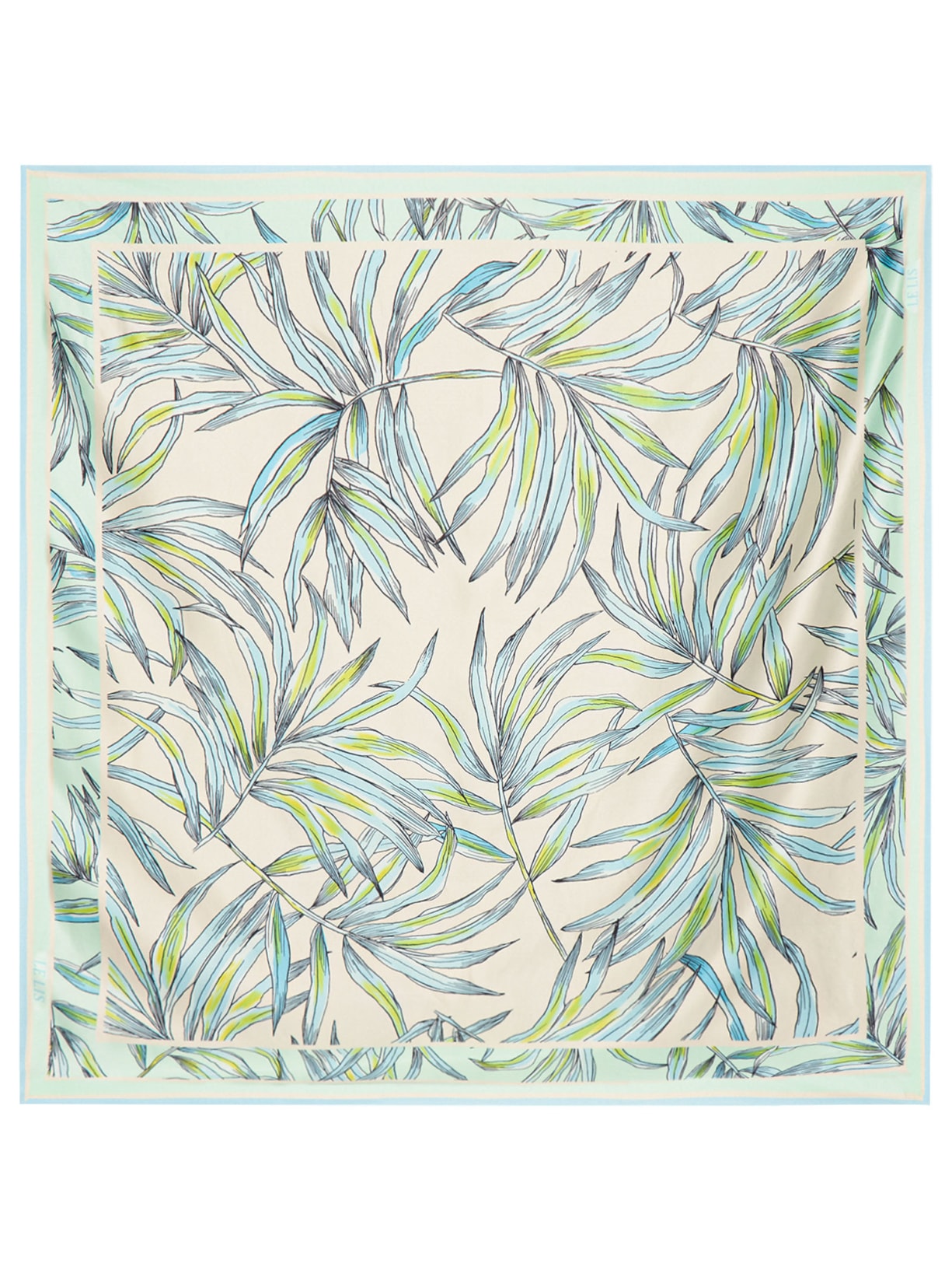 Lenço Feminino Ramos - Azul