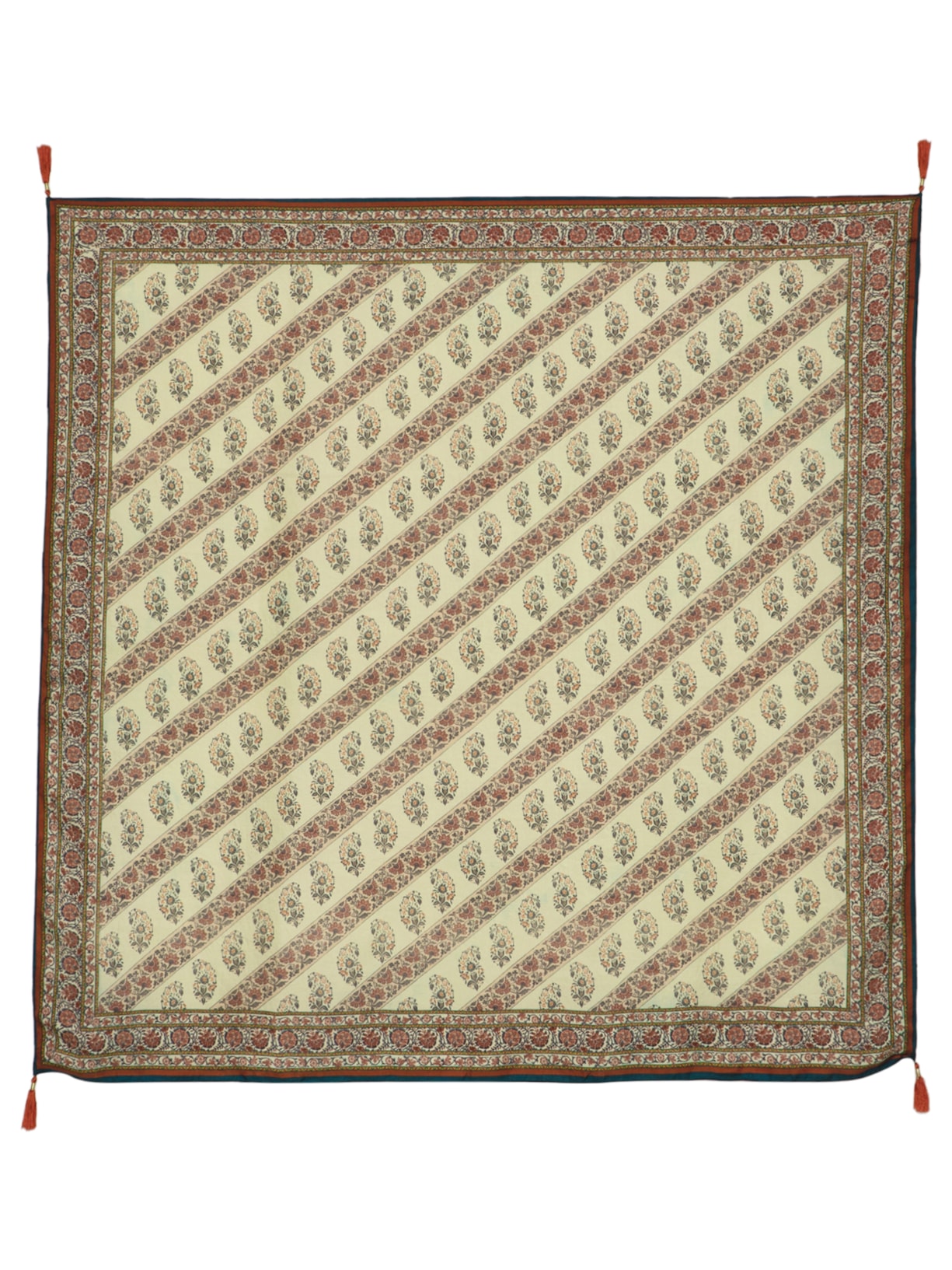 Lenço Feminino Seda Nápoles - Bege