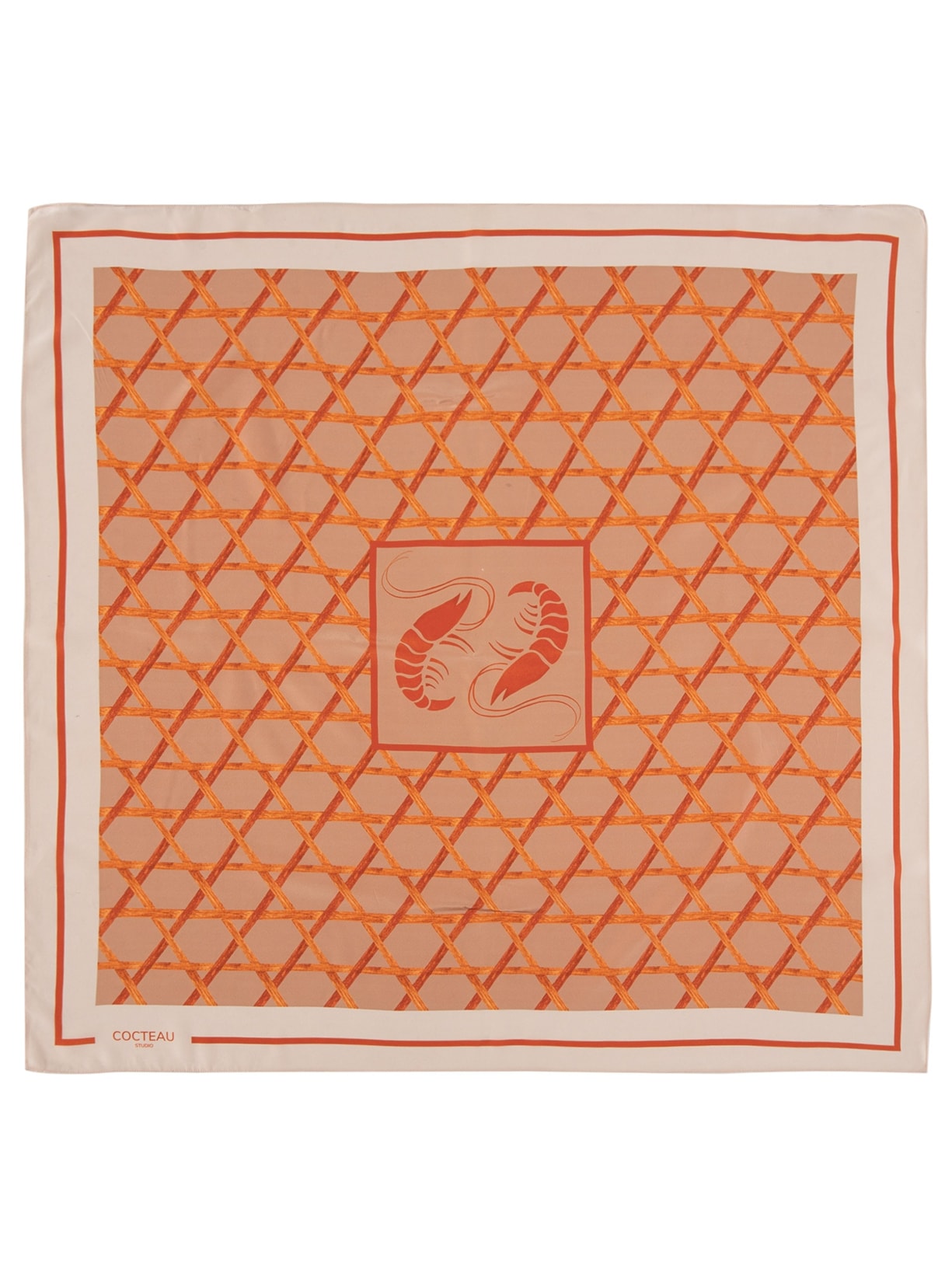 Lenço Feminino Tacacá - Laranja