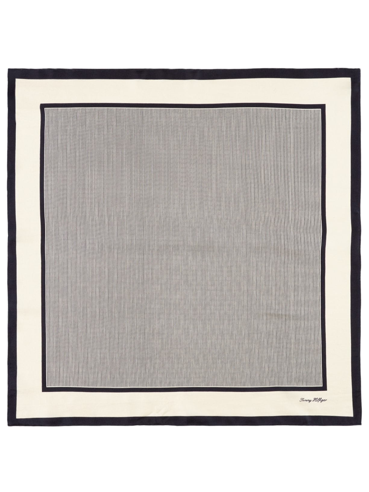 Lenço Feminino Th Elevated Flag Silk Square - Azul