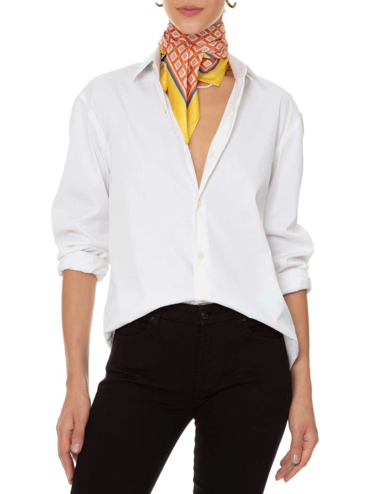 Lenço Juanita Laranja Souq
