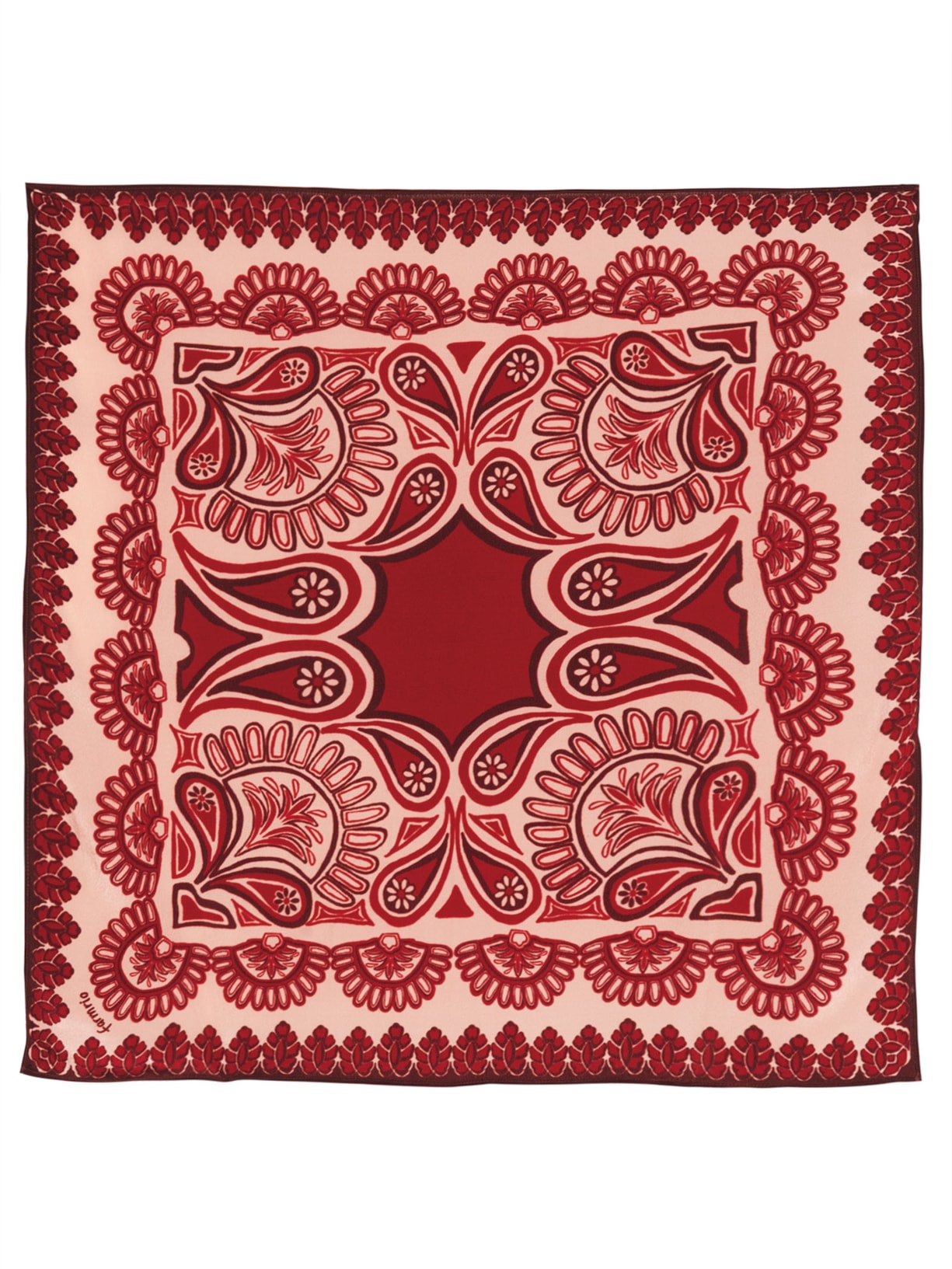 Lenço Praia Doha - Rosa