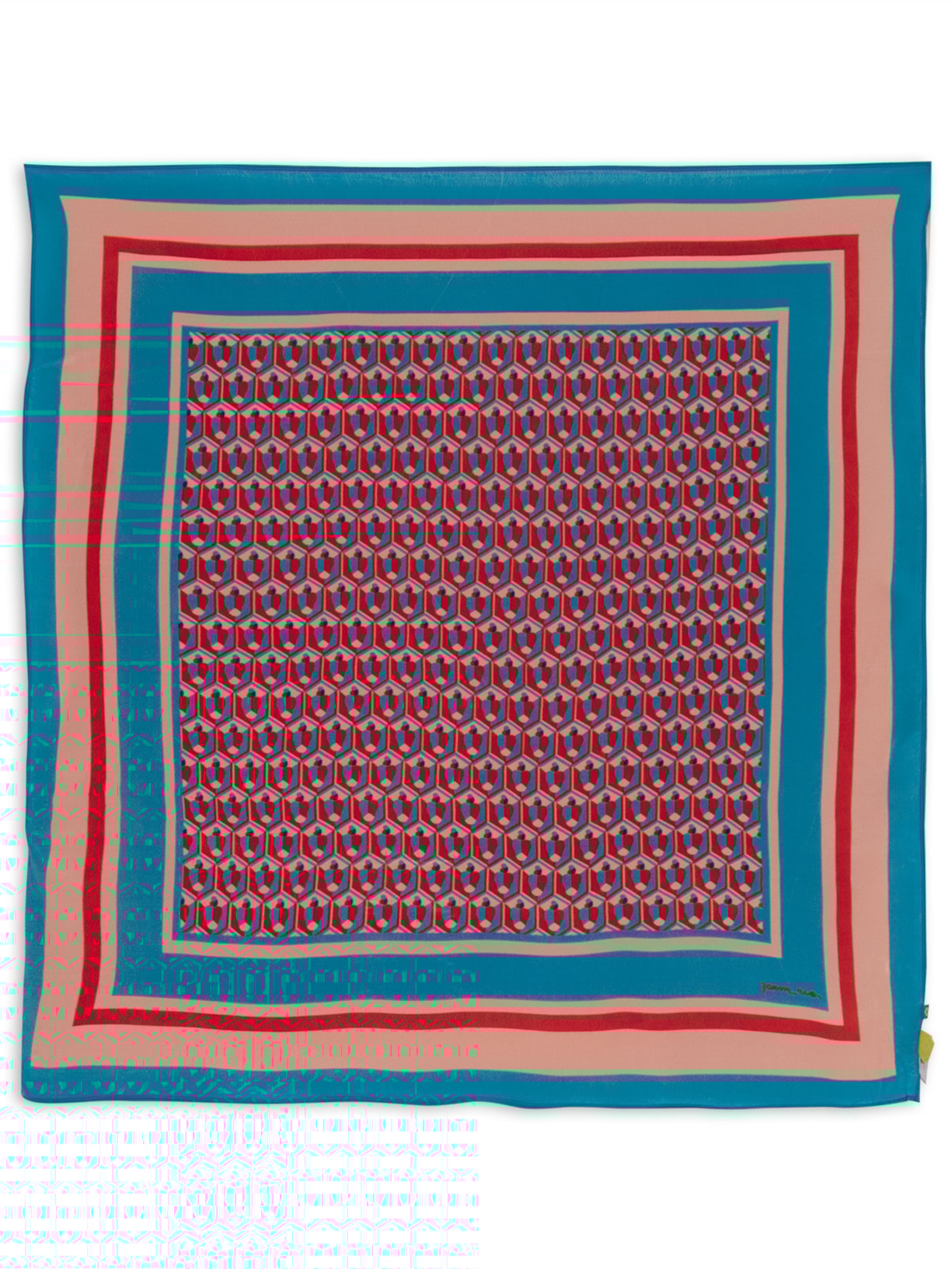 Lenço Praia Mania De Caju - Vermelho