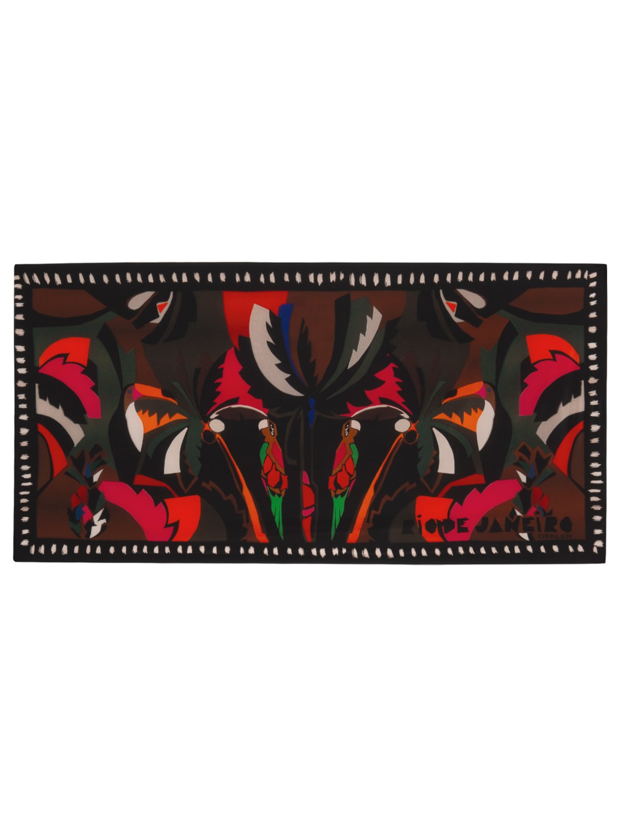 Lenço Tropical - Preto