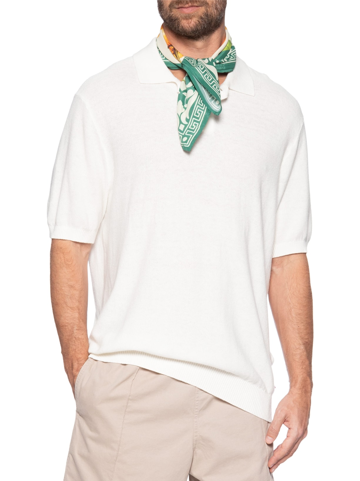 Lenço Unissex Orange GT Branco Fila