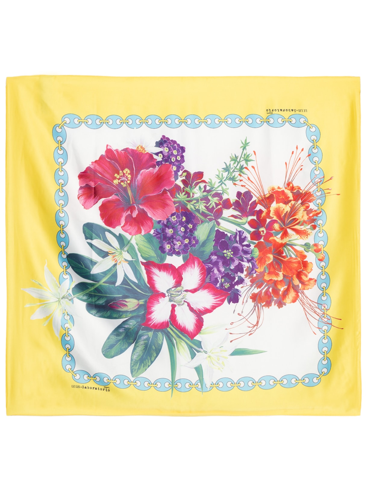 Lenço Vaso Foulard I - Amarelo