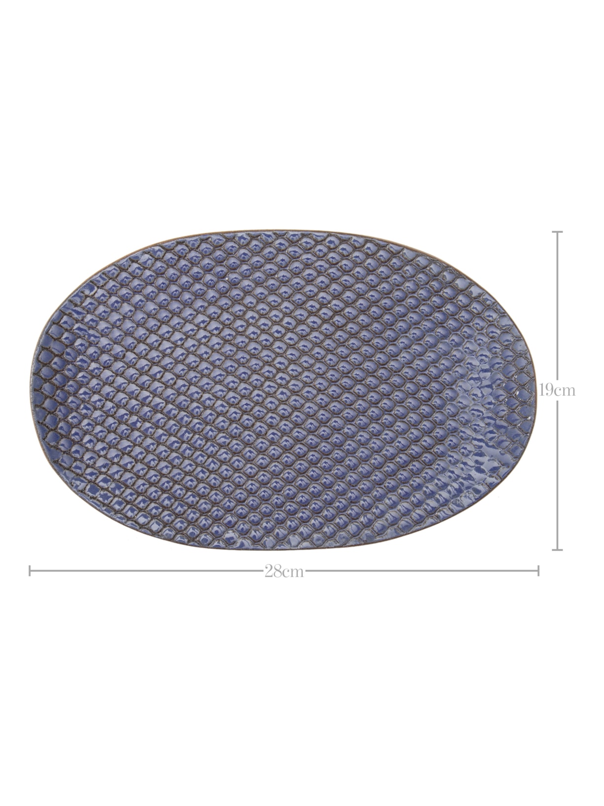 Linha Servir Trio Travessa Oval 3 Peças Luli Ateliê Azul Luli Ateliê