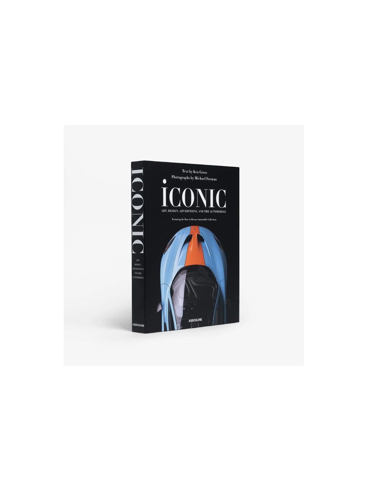 LIVRO ICONIC: ART, DESIGN, ADVERTISING, AND THE AUTOMOBILE_PRETO Assouline