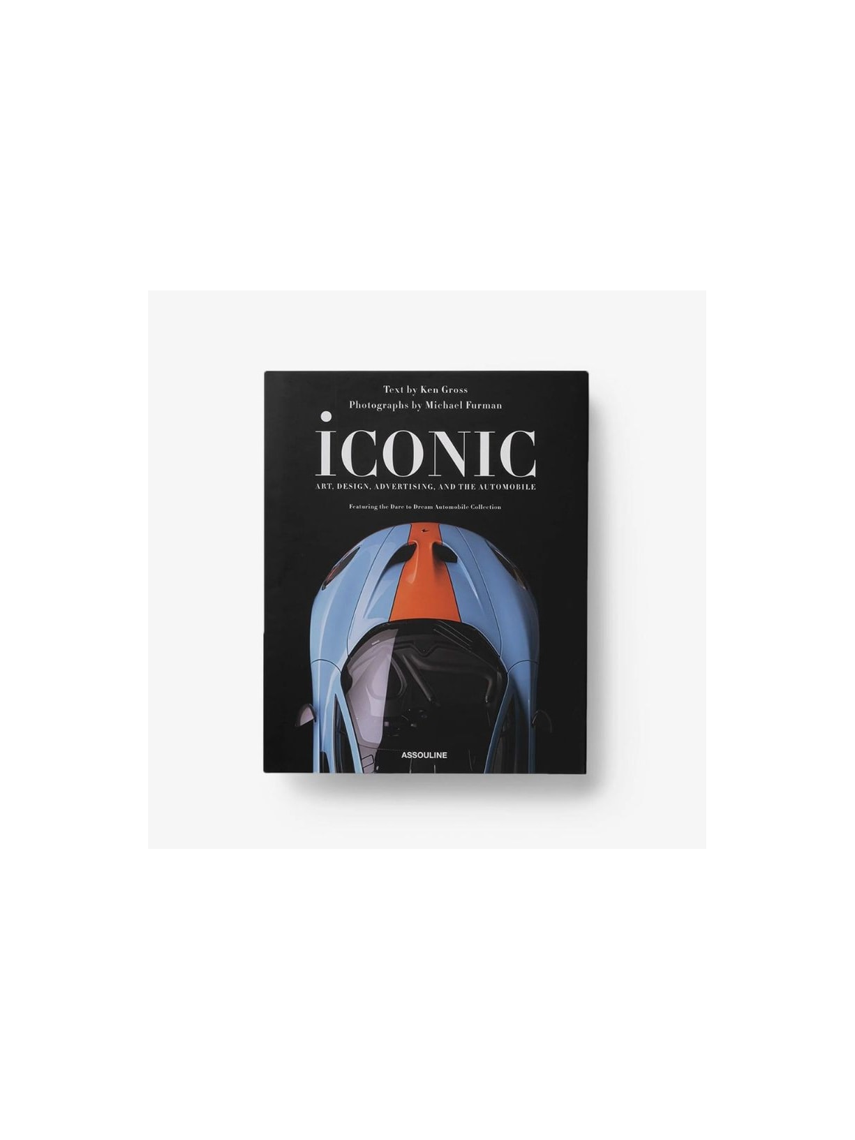 LIVRO ICONIC: ART, DESIGN, ADVERTISING, AND THE AUTOMOBILE_PRETO Assouline