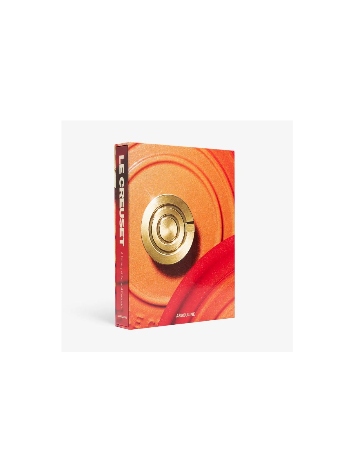 LIVRO LE CREUSET: A CENTURY OF COLORFUL COOKWARE_LARANJA Assouline