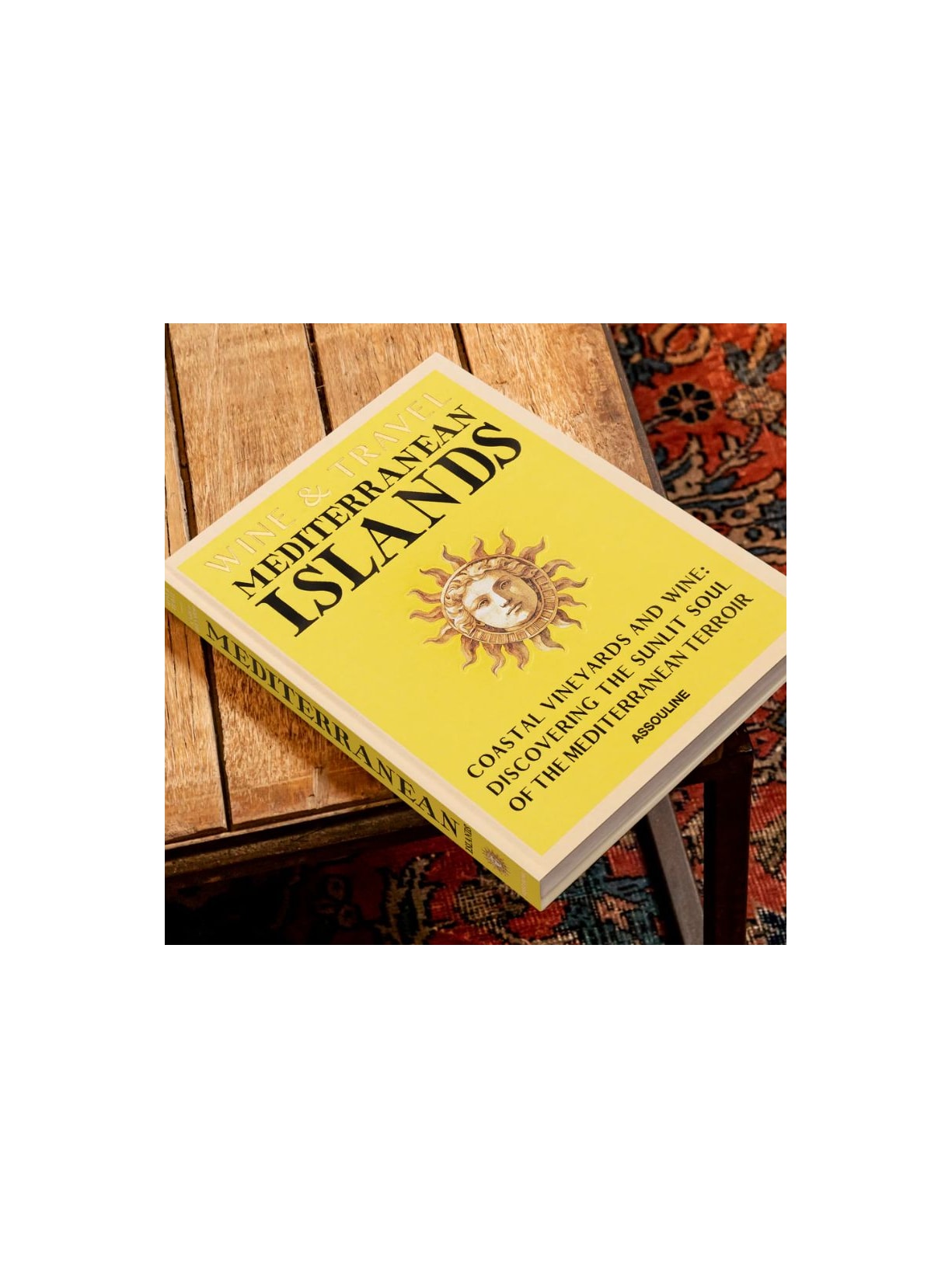 LIVRO WINE & TRAVEL MEDITERRANEAN ISLANDS Assouline