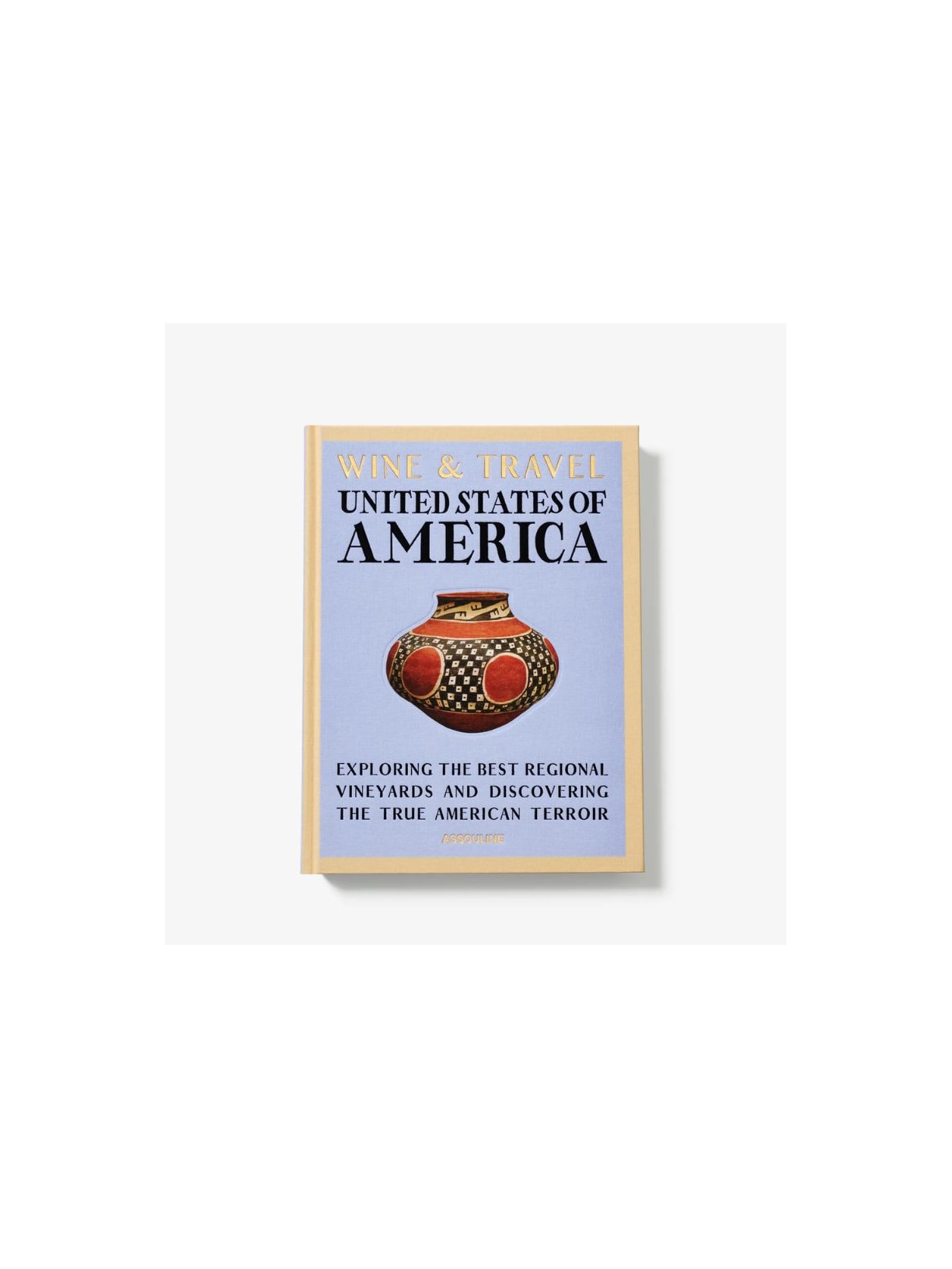LIVRO WINE & TRAVEL UNITED STATES OF AMERICA Assouline
