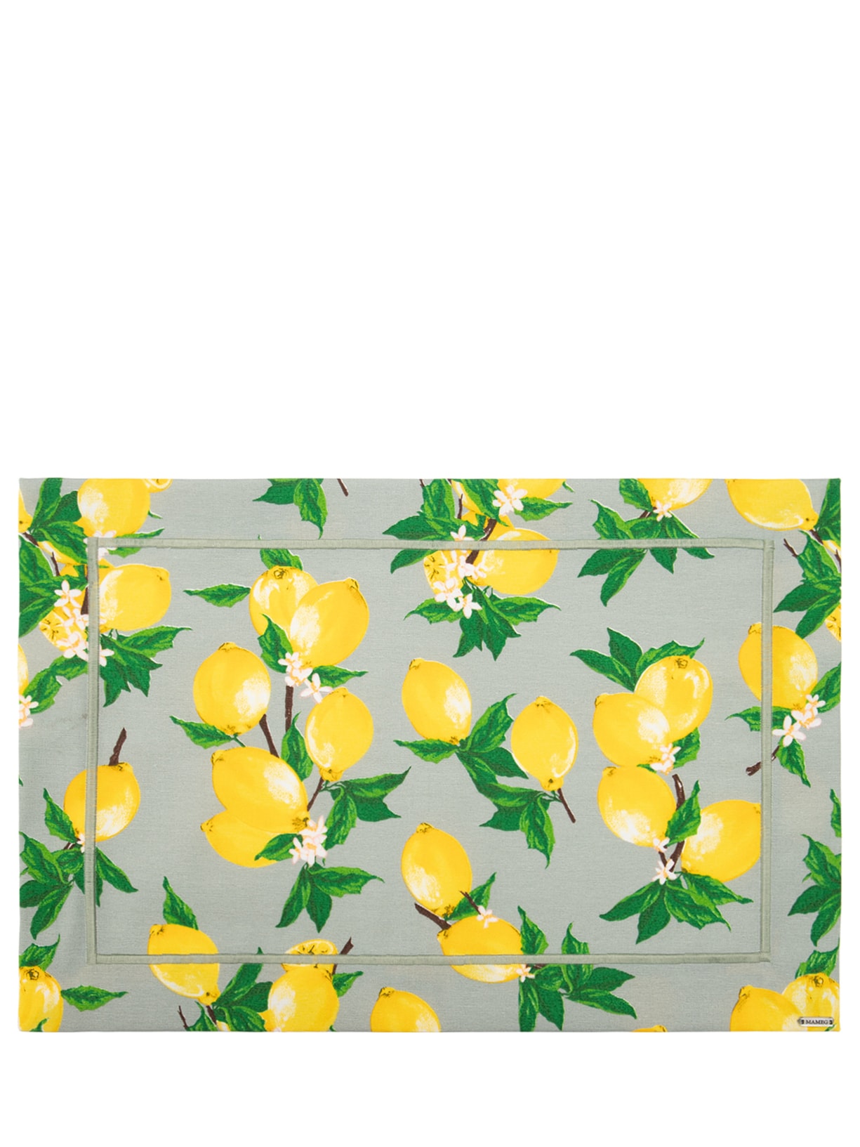 Lugar Americano Barra Bordada Sicília 1 Unidade - Verde