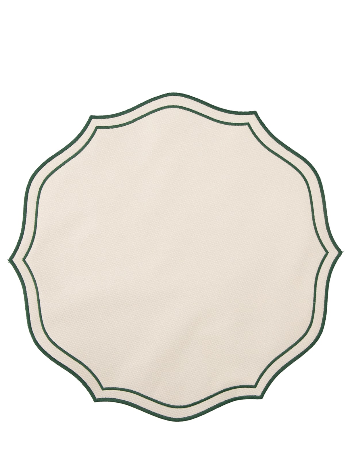 Lugar Americano Com Bordado 1 Peça - Verde