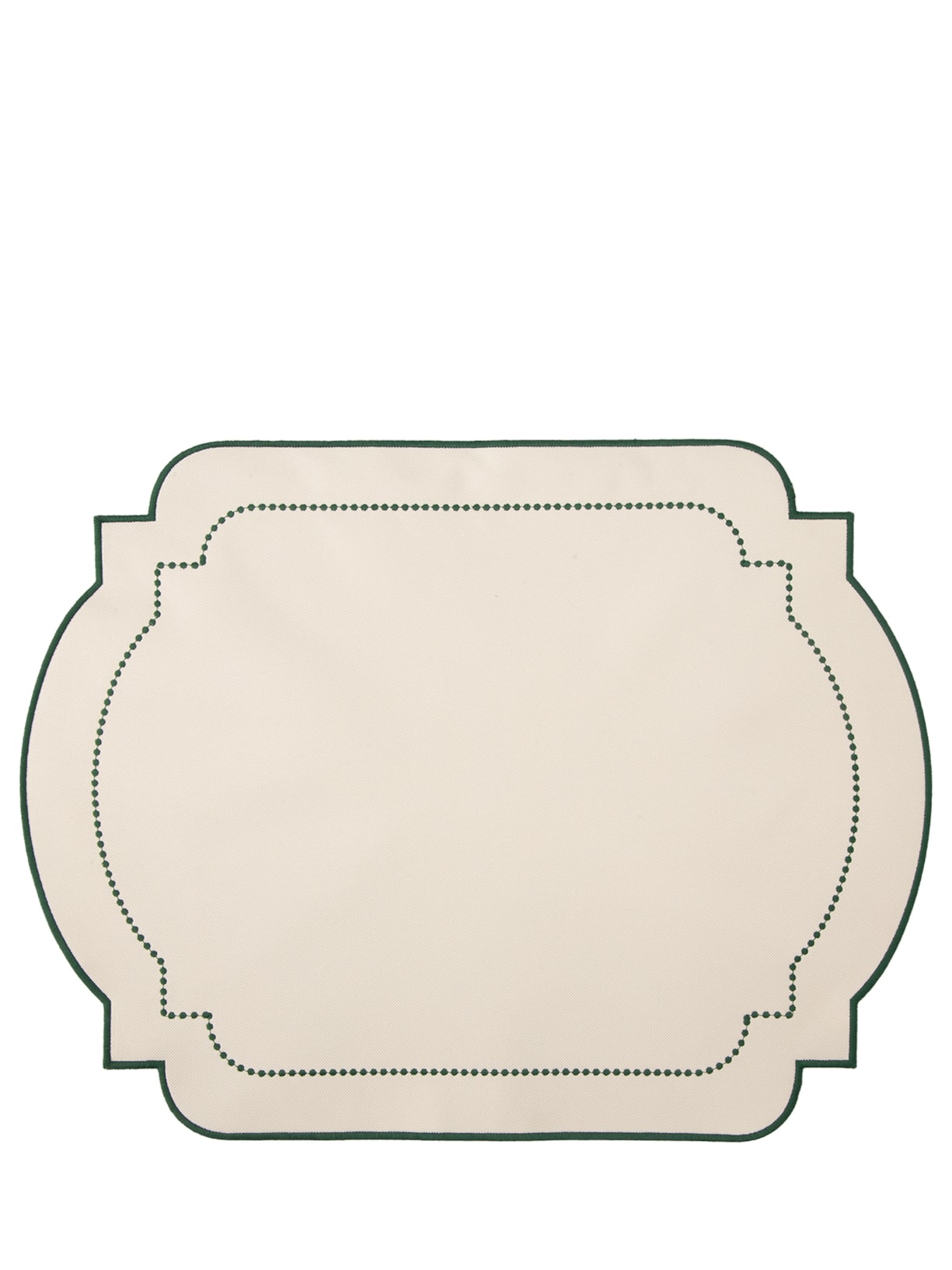 Lugar Americano Com Bordado 1 Peça - Verde