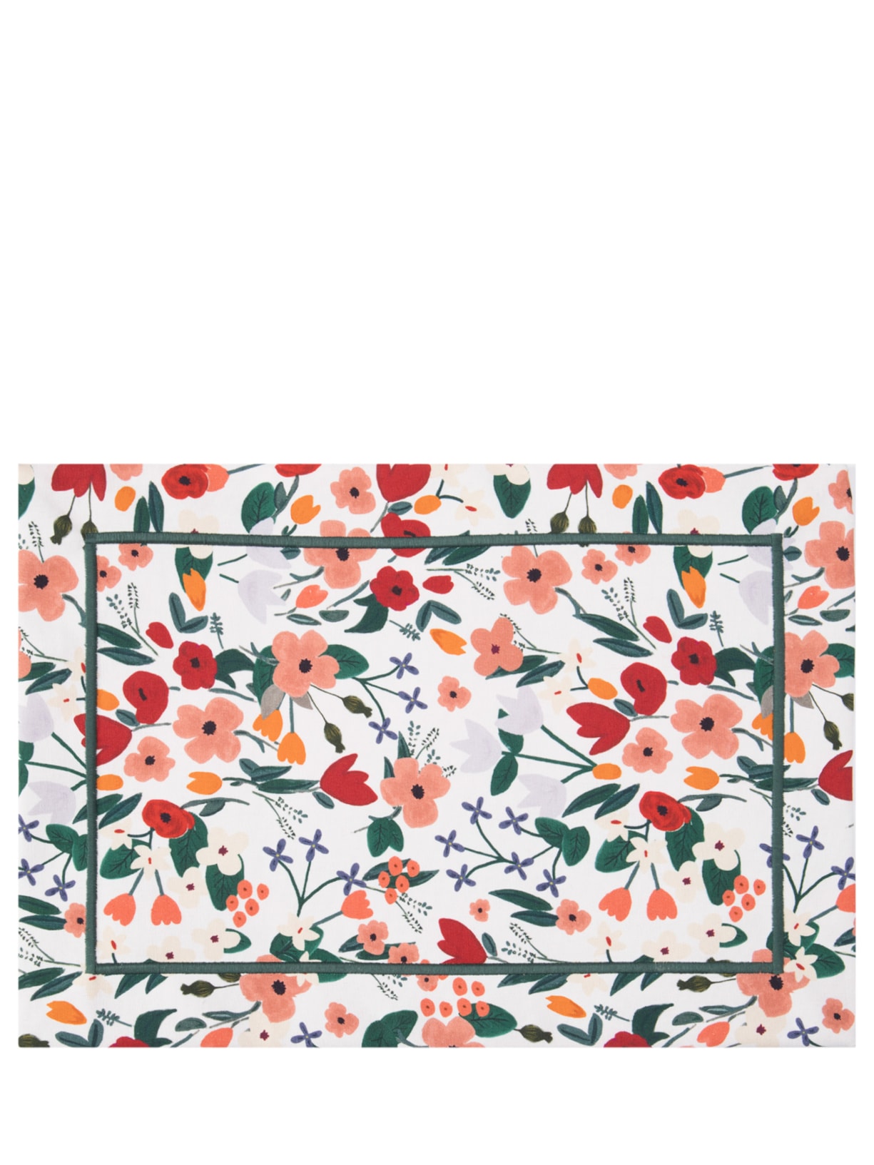 Lugar Americano Flora + Íris - Off White