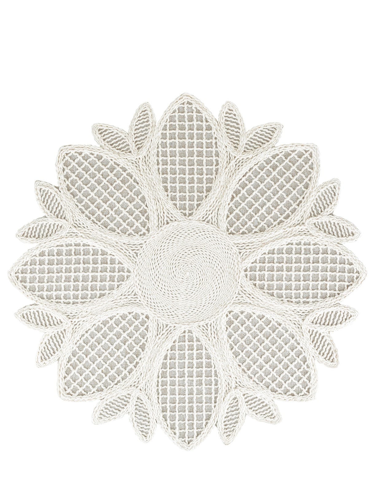 Lugar Americano Lotus - Branco