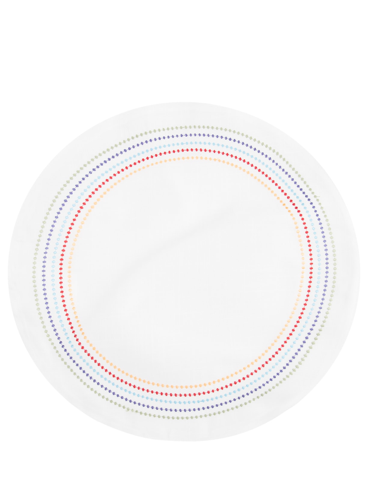 Lugar Americano Puntini 1 Unidade - Branco