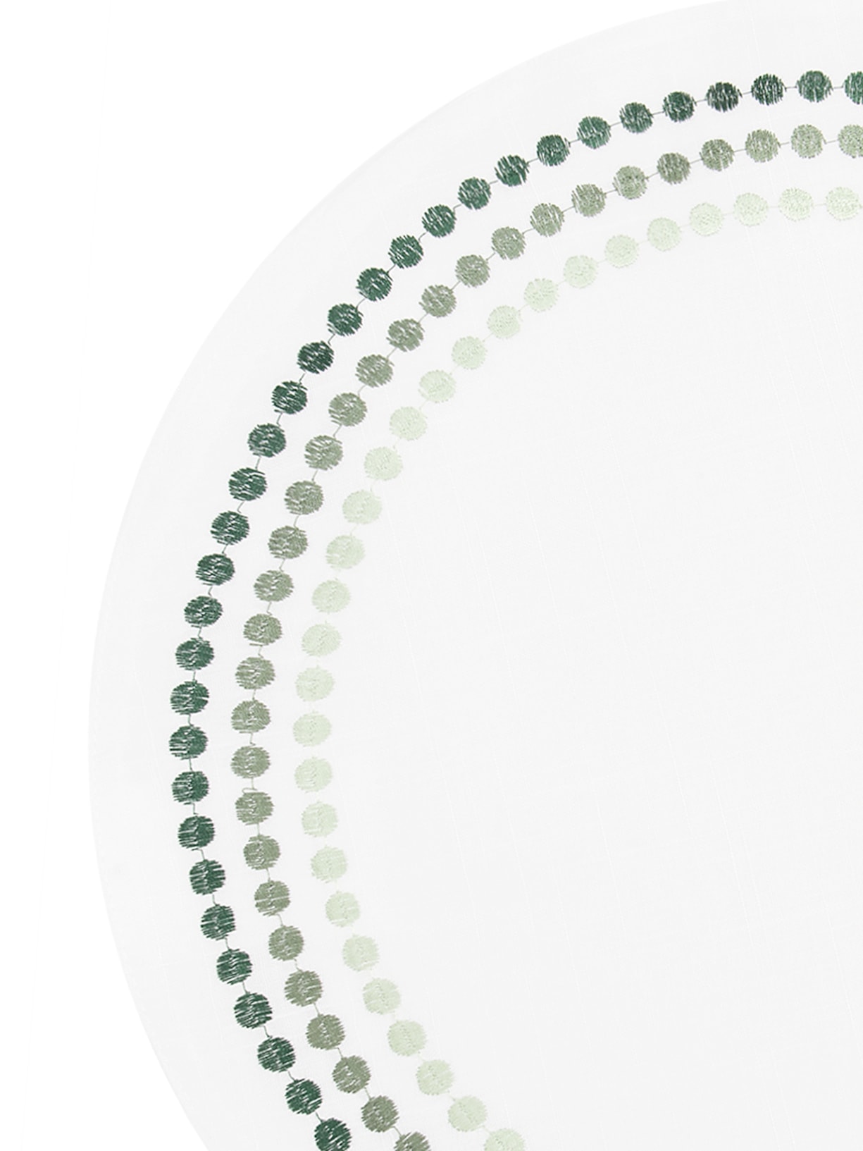 Lugar Americano Puntini 1 Unidade Verde '2Home