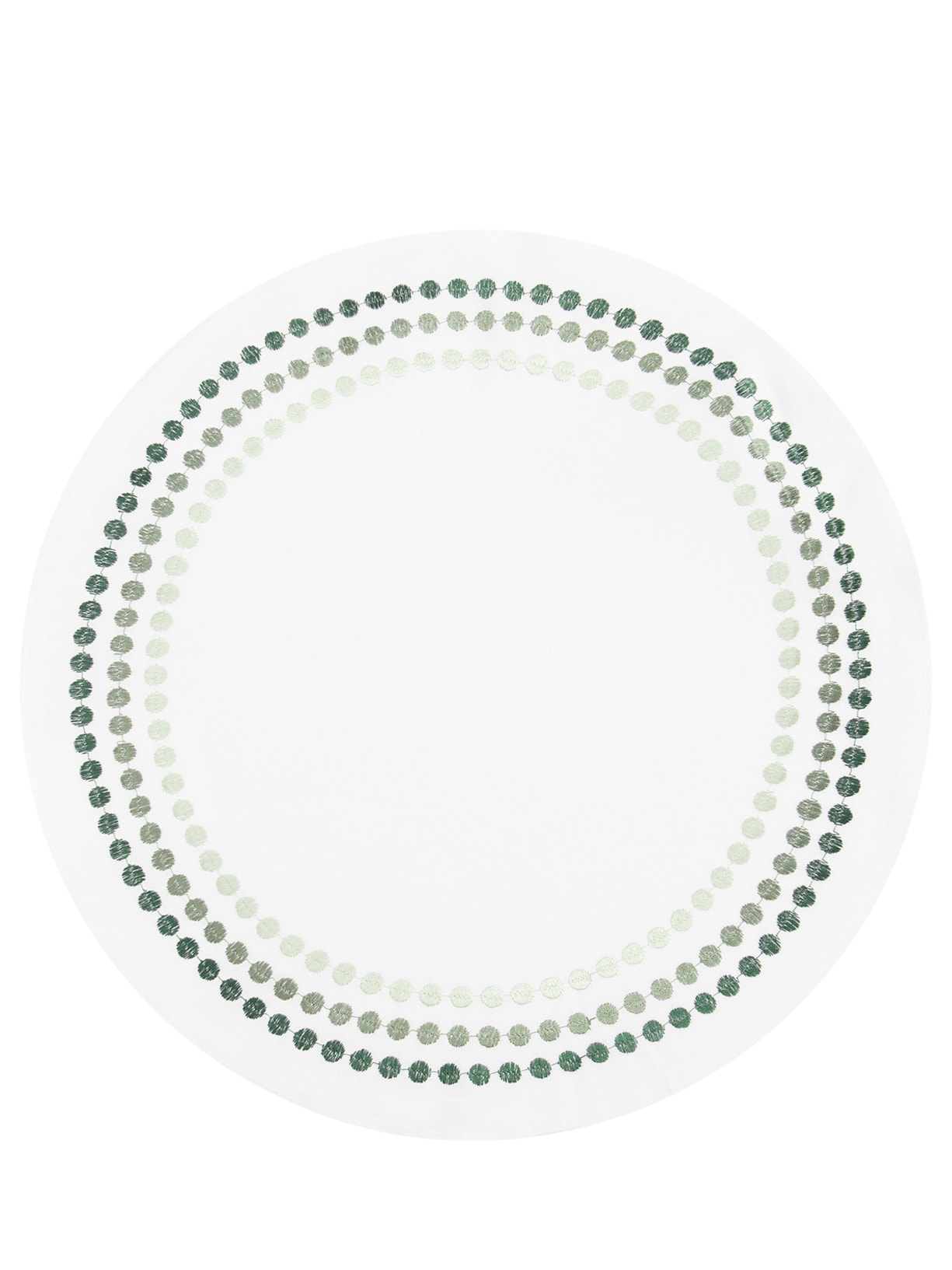 Lugar Americano Puntini 1 Unidade Verde '2Home