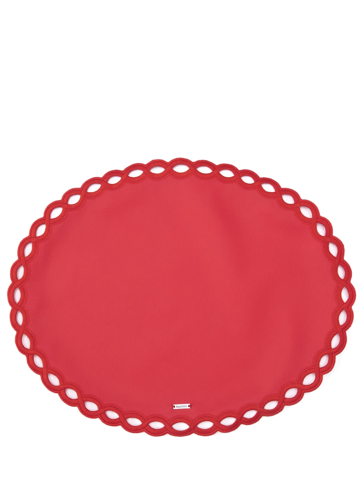 Lugar Americano Rendado 1 Peça - Vermelho